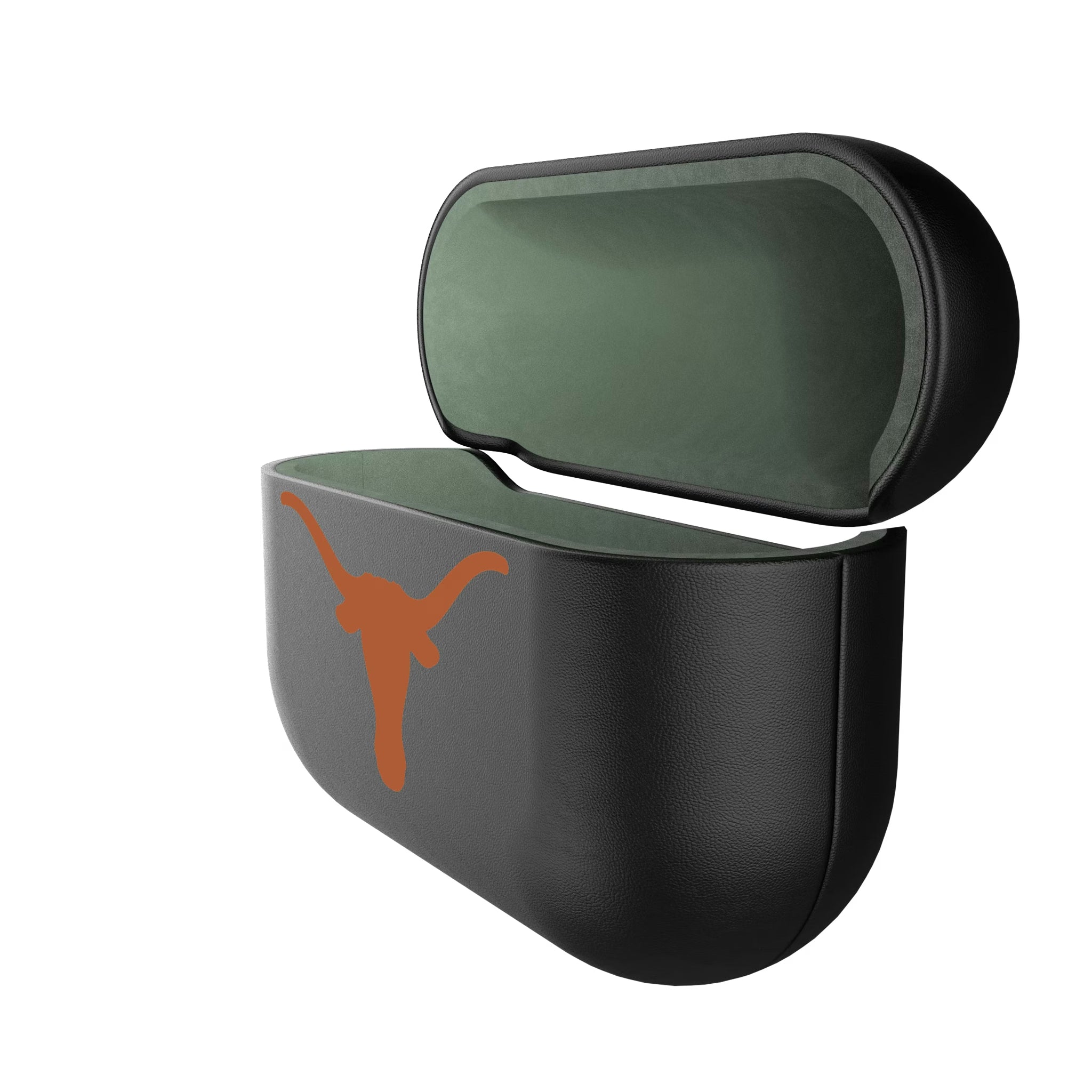 University of Texas Longhorns Personalized Insignia AirPods AirPod Case Cover - Isometric View#Device_AirPods Pro 1st Gen