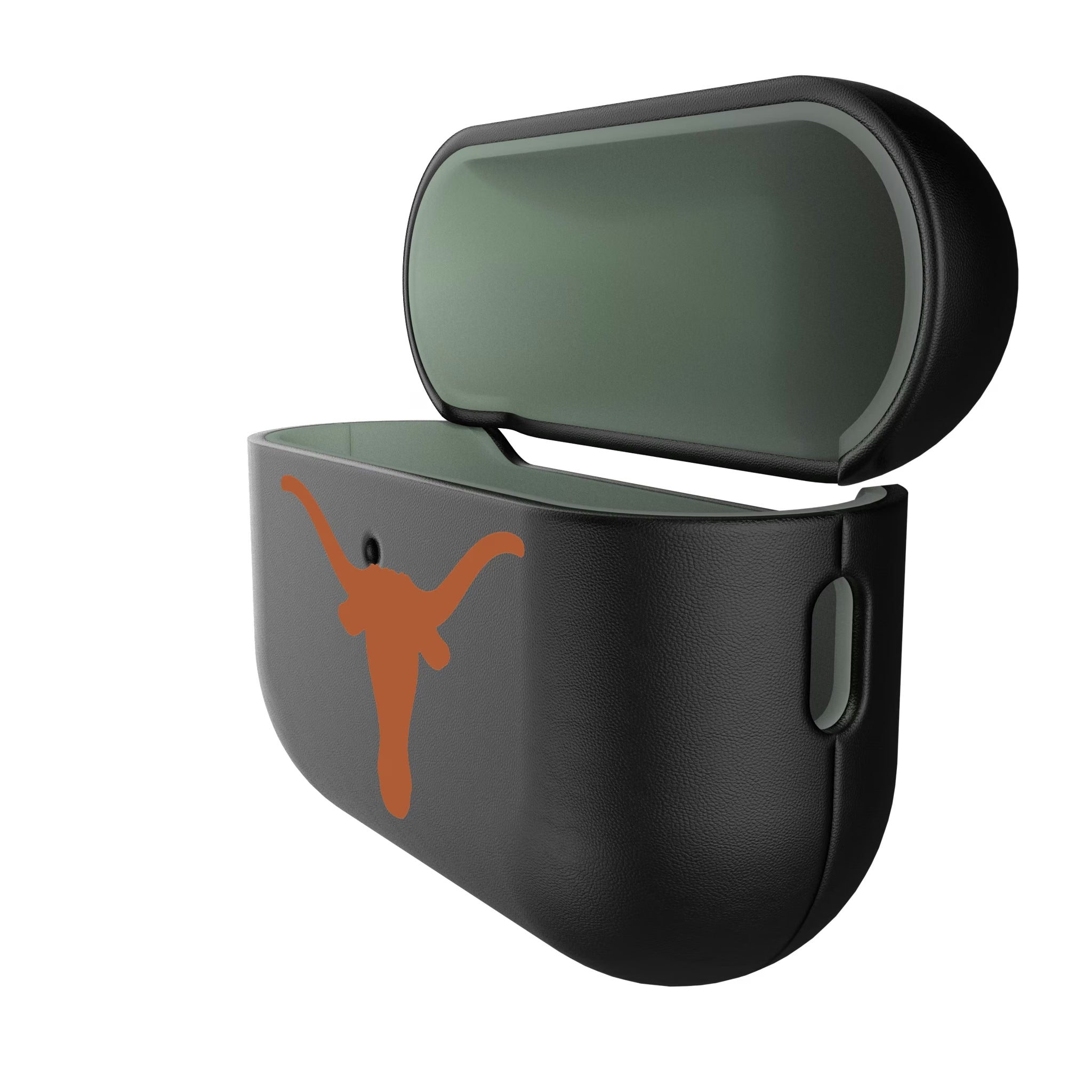University of Texas Longhorns Personalized Insignia AirPods AirPod Case Cover - Isometric View#Device_AirPods Pro 3