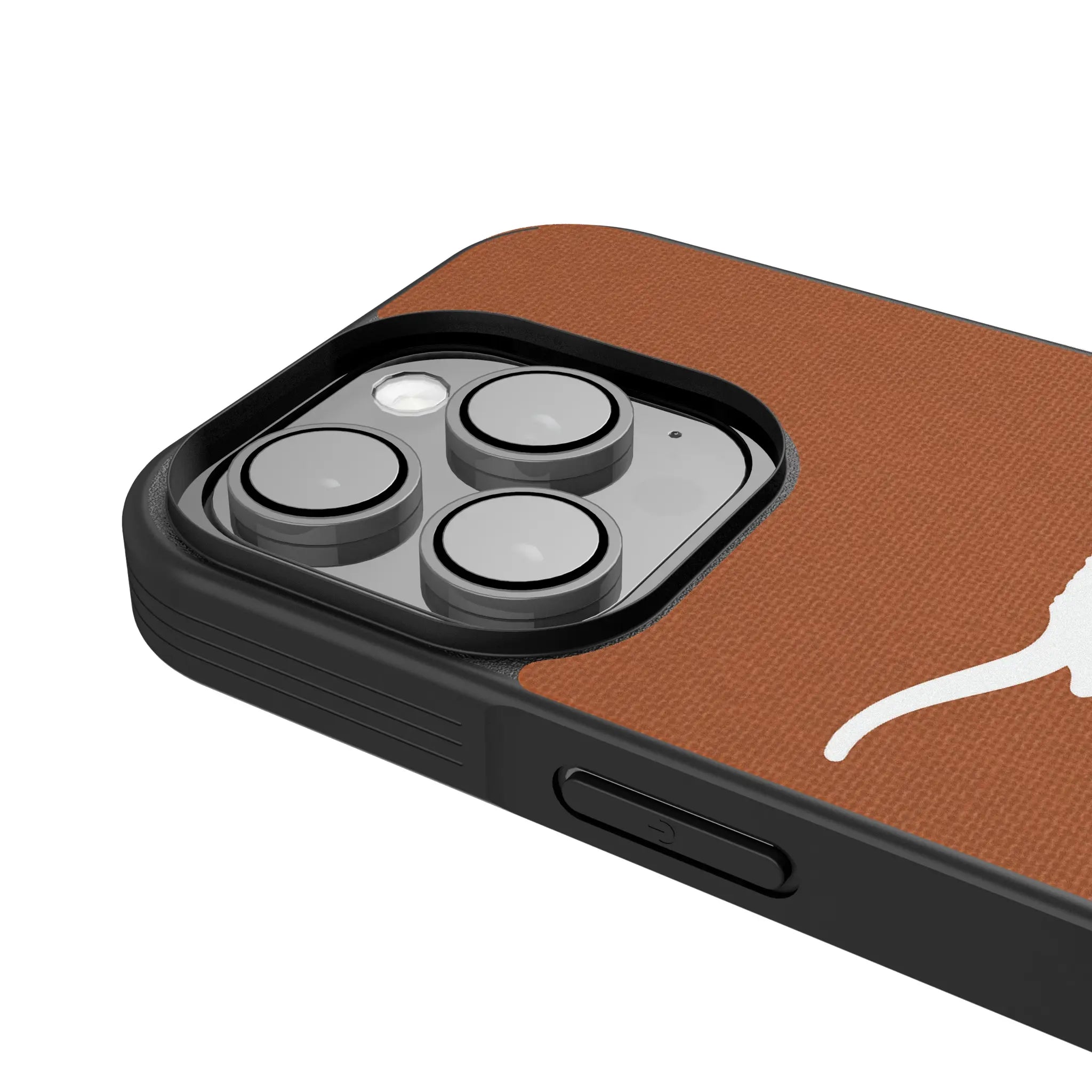 University of Texas Longhorns Personalized Stripe iPhone Bump Phone Case for Apple iPhone - Detail