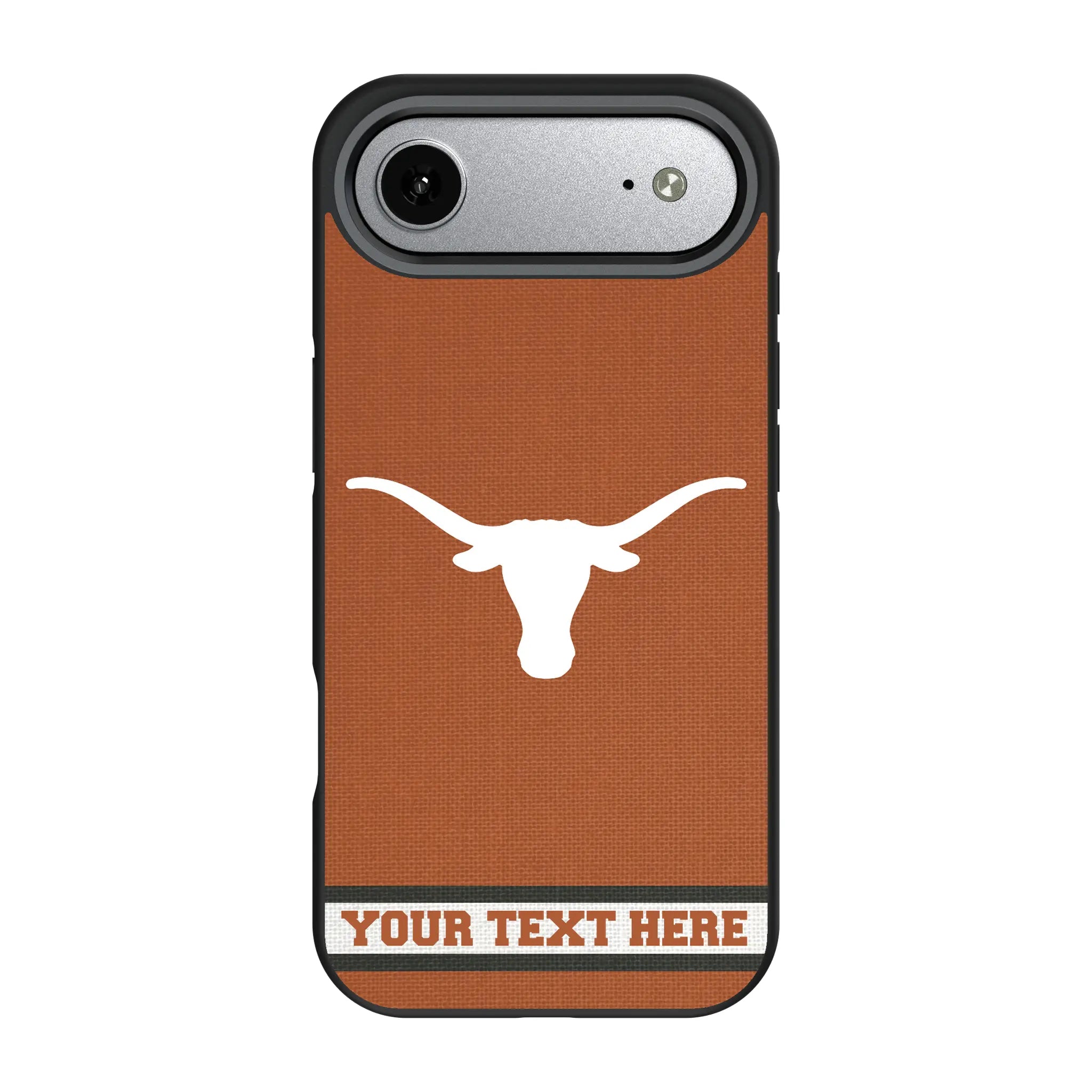 University of Texas Longhorns Personalized Stripe iPhone Bump Phone Case for Apple iPhone#Device_iPhone Air