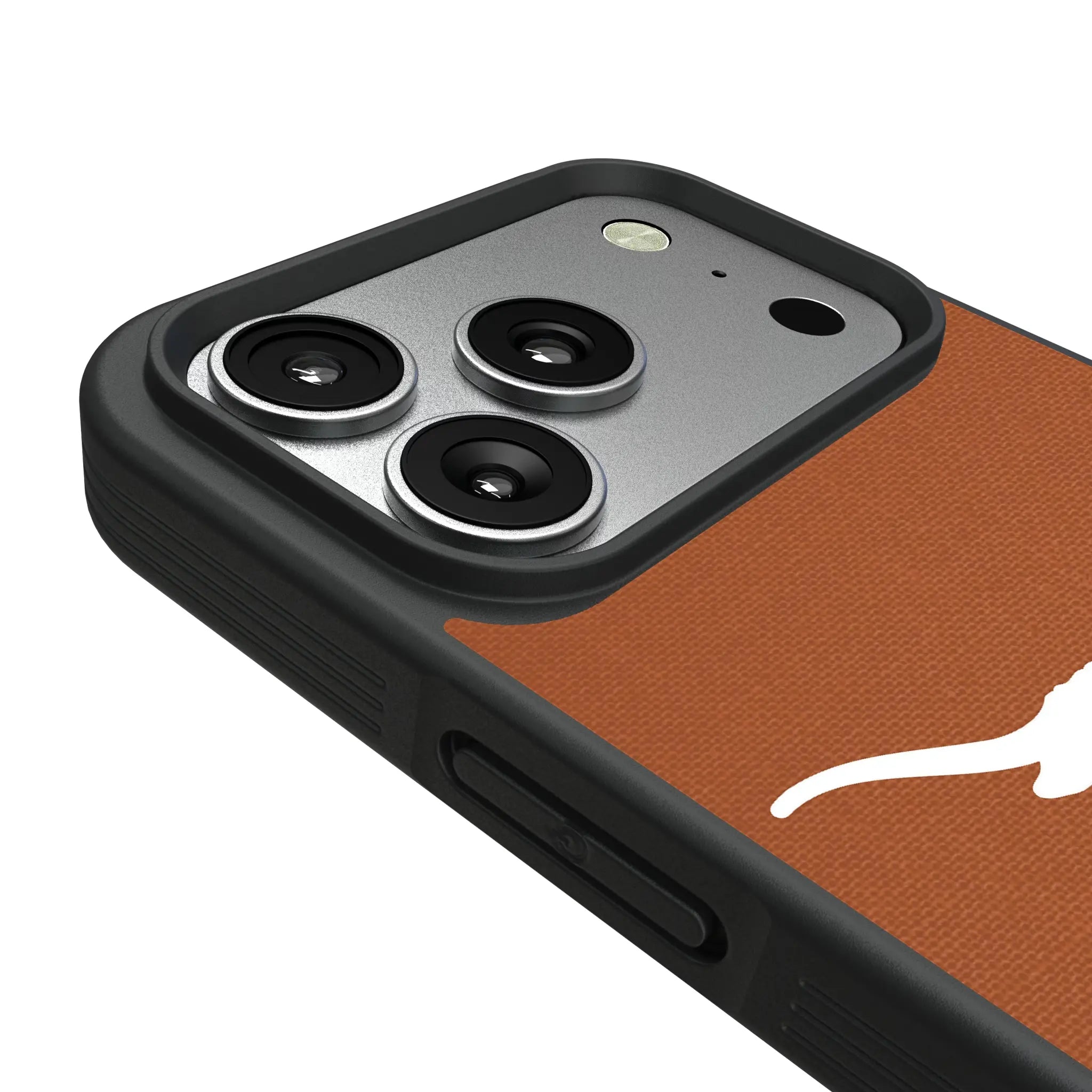 University of Texas Longhorns Personalized Stripe iPhone Bump Phone Case for Apple iPhone - Detail#Device_iPhone 17 Pro
