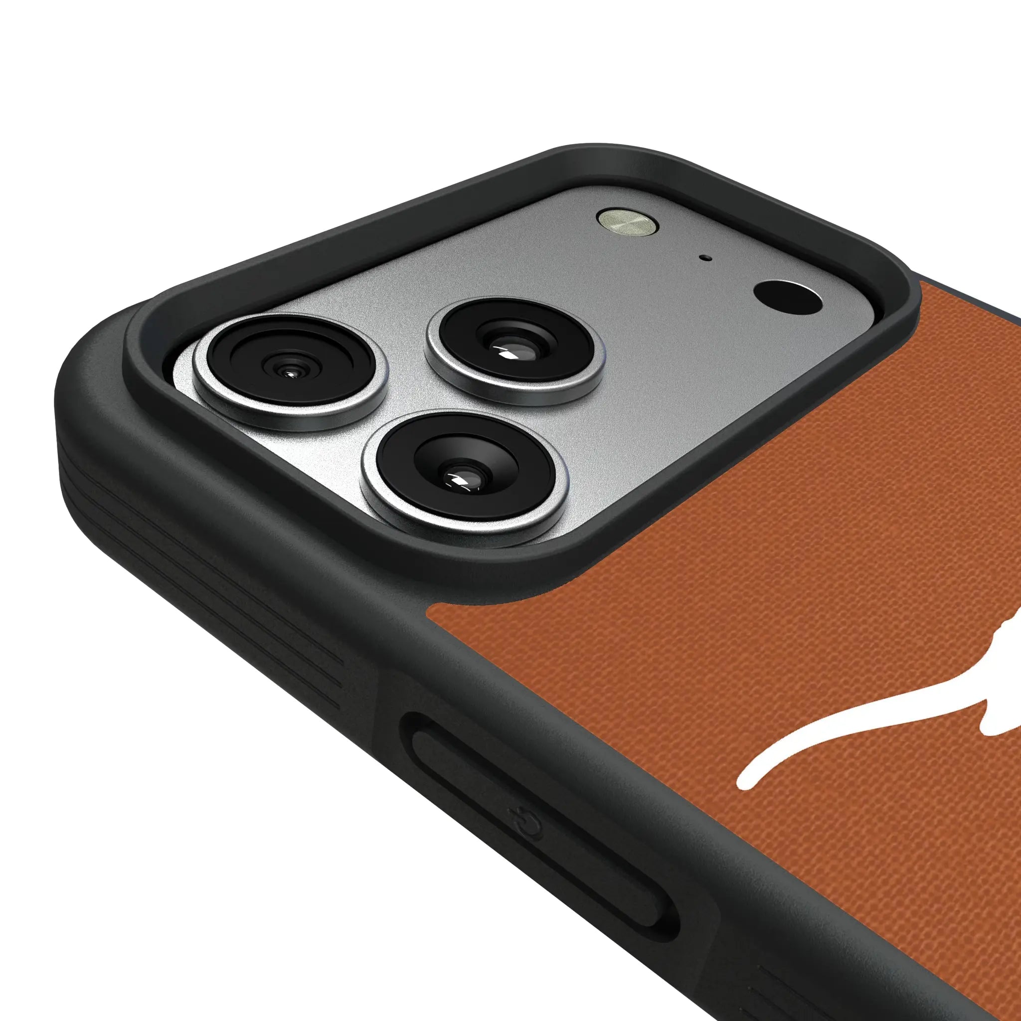 University of Texas Longhorns Personalized Stripe iPhone Bump Phone Case for Apple iPhone - Detail#Device_iPhone 17 Pro Max