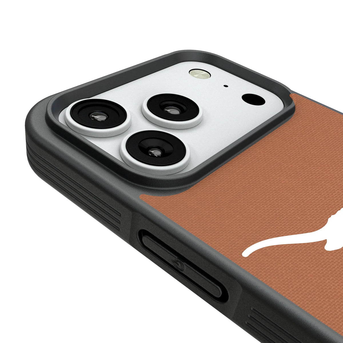 University of Texas Longhorns Personalized Stripe iPhone Bump Phone Case for Apple iPhone - Detail#Device_iPhone 18 Pro