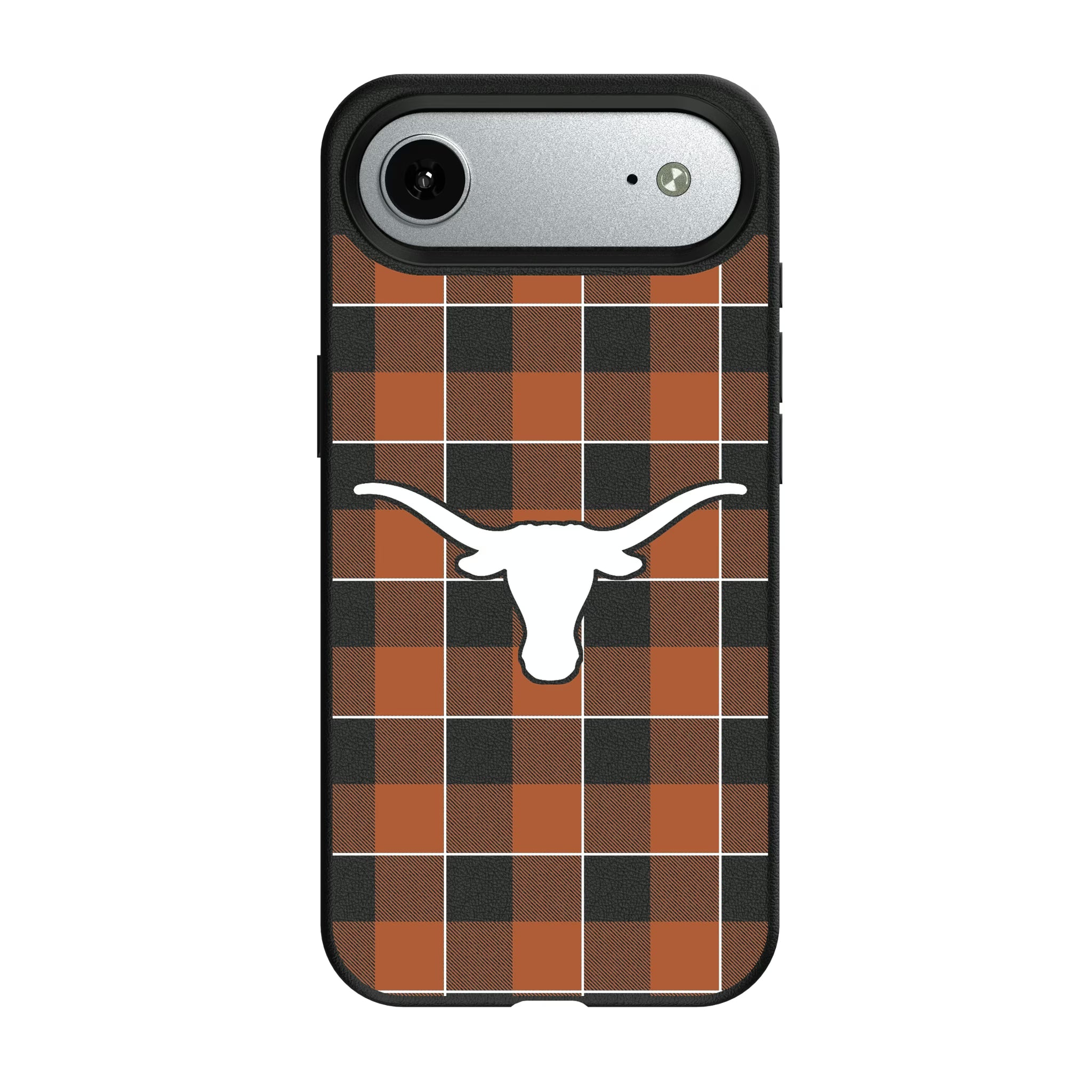 University of Texas Longhorns Plaid iPhone MagSafe Compatible Phone Case for Apple iPhone#Device_iPhone Air
