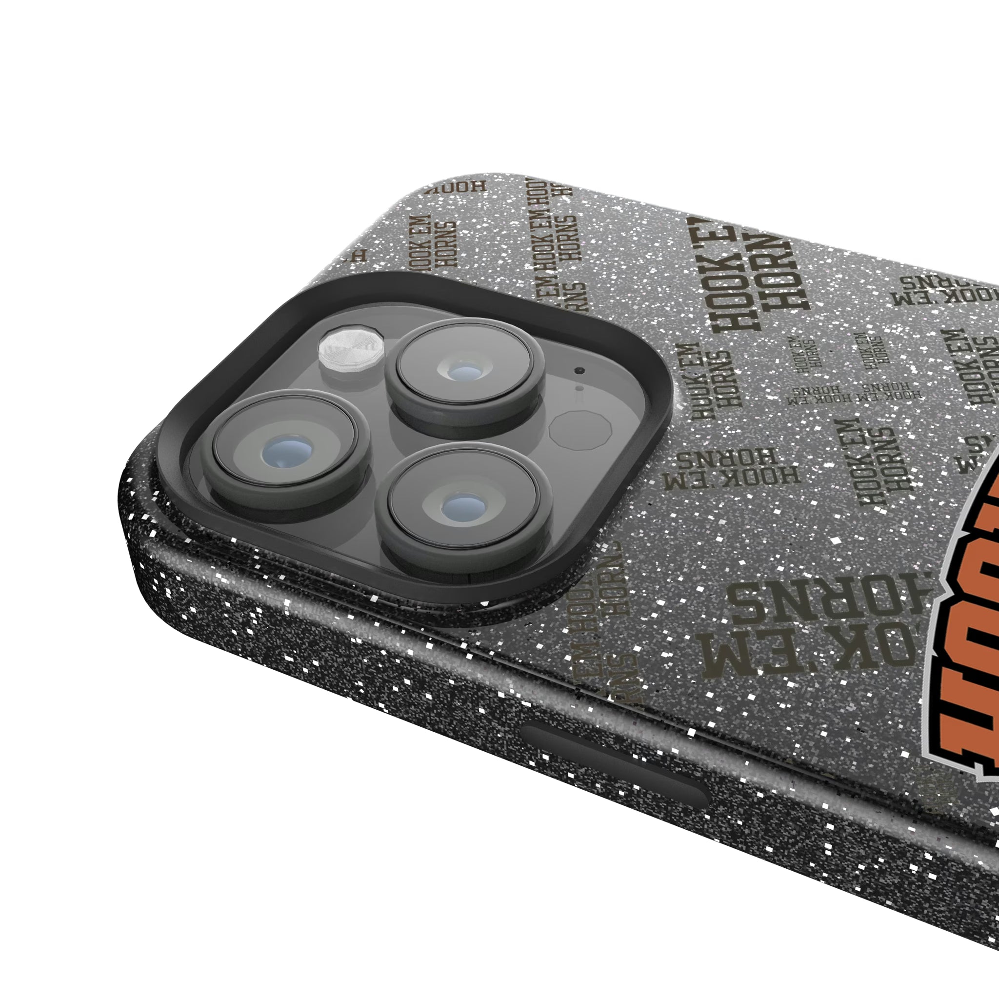 University of Texas Longhorns Quadtile iPhone Bling Phone Case for Apple iPhone - Detail