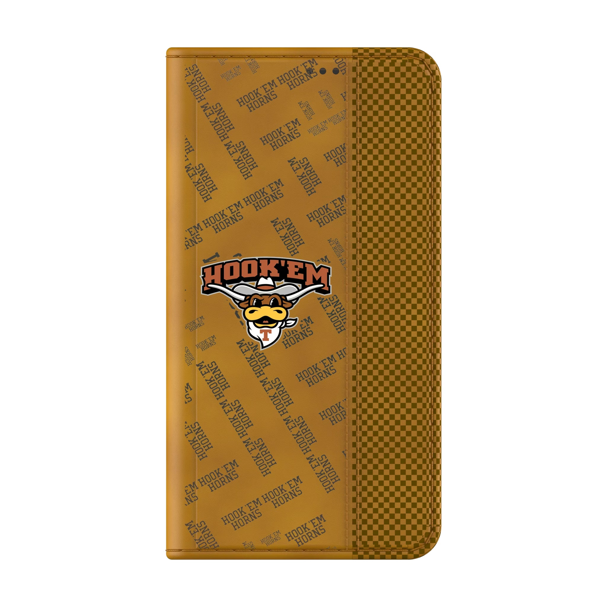 University of Texas Longhorns Quadtile Galaxy Folio Phone Case for Samsung Galaxy