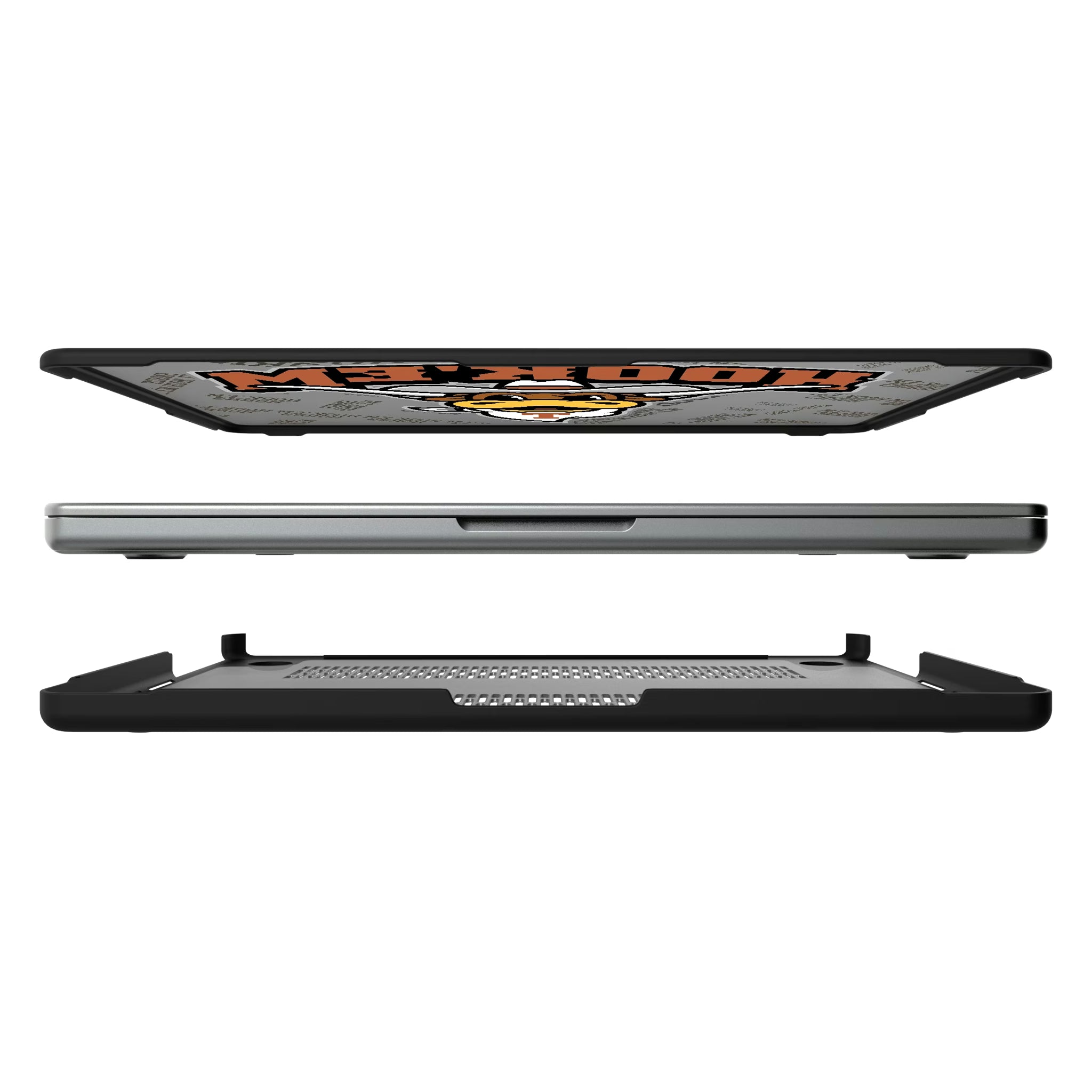 University of Texas Longhorns Quadtile MacBook Laptop Case for Apple MacBook#Device_MacBook Pro (14-inch, 2021) / MacBook Pro (14-inch, 2023) / MacBook Pro (14-inch, 2024)