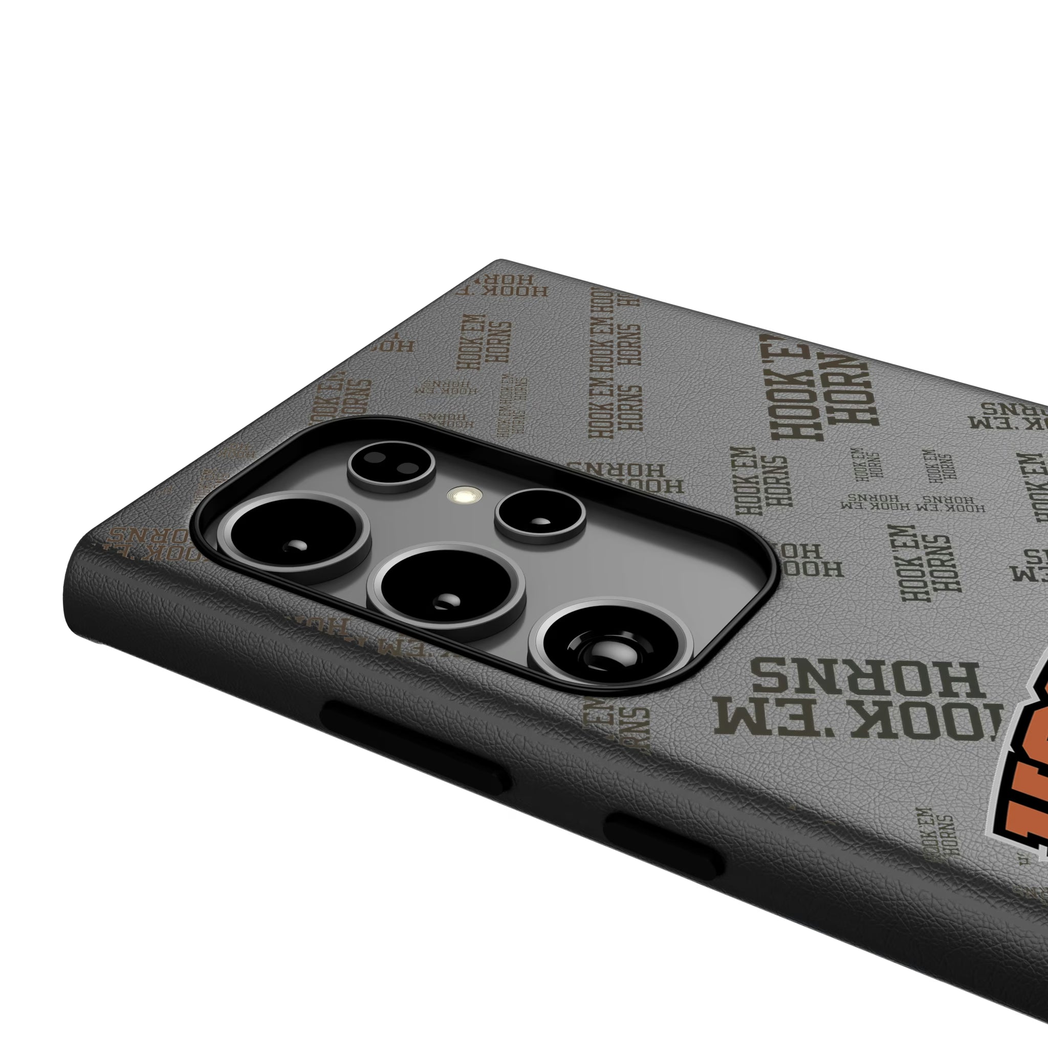 University of Texas Longhorns Quadtile Galaxy MagSafe Compatible Phone Case for Samsung Galaxy - Detail