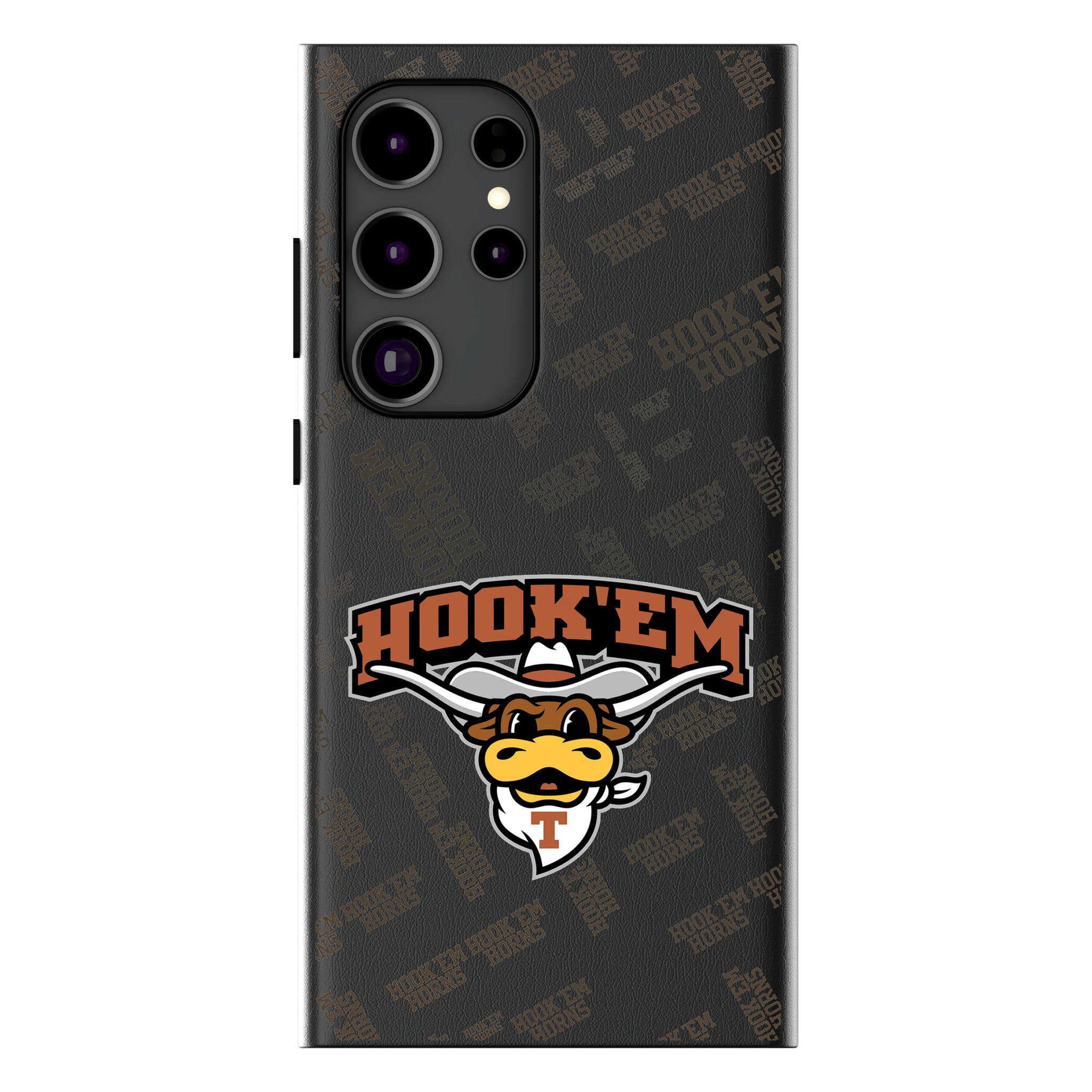 University of Texas Longhorns Quadtile Galaxy MagSafe Compatible Phone Case for Samsung Galaxy