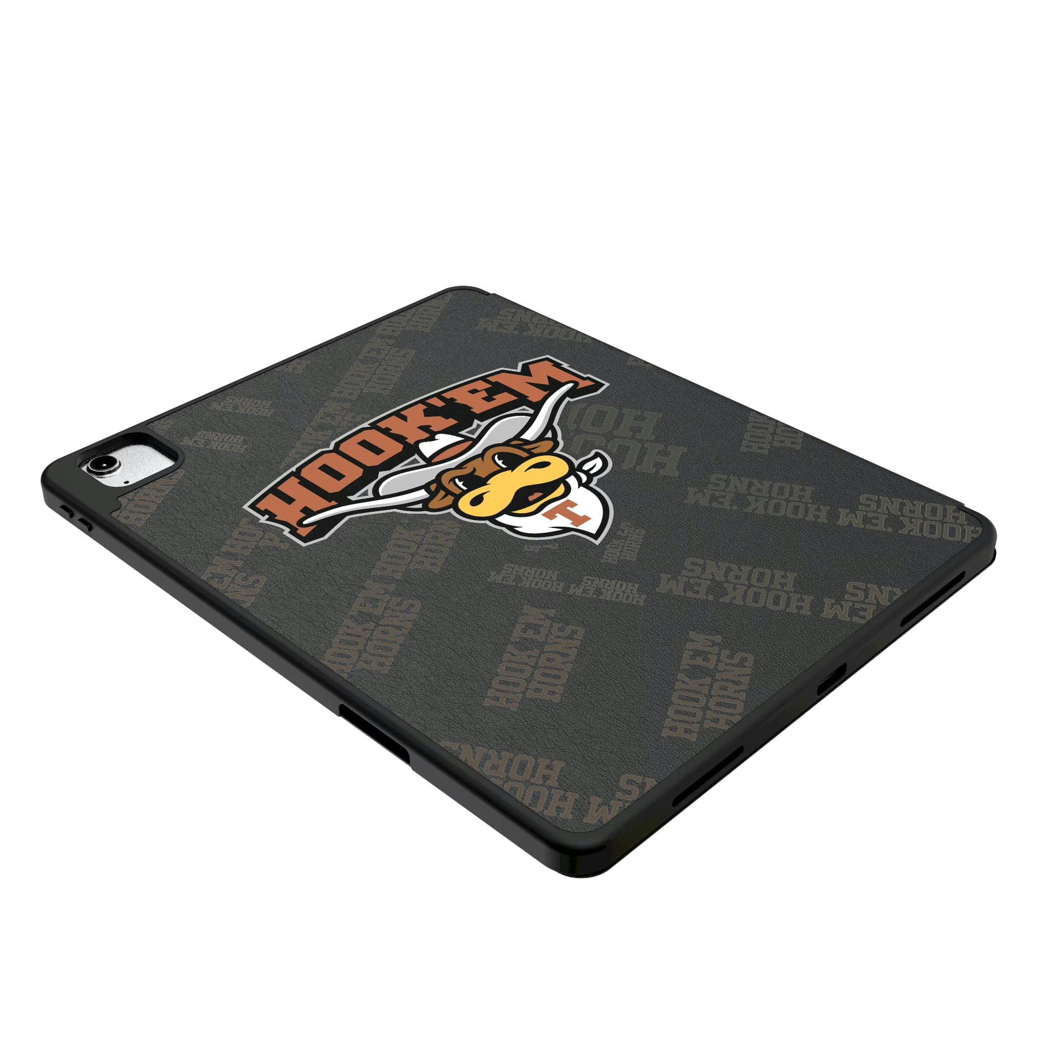 University of Texas Longhorns Quadtile iPad Tablet Case for Apple iPad - Isometric View