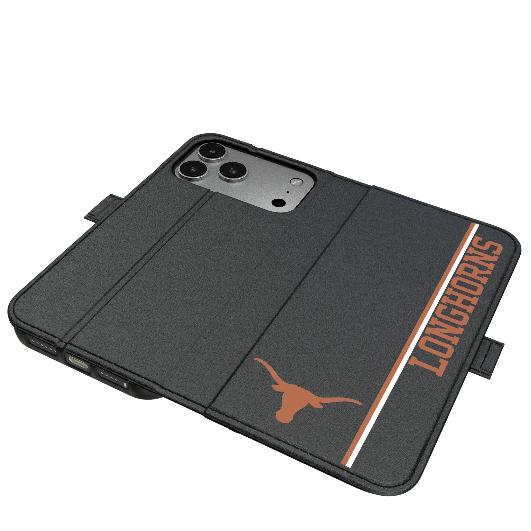 University of Texas Longhorns Sidebar iPhone Folio Phone Case for Apple iPhone#Device_iPhone 17 Pro Max