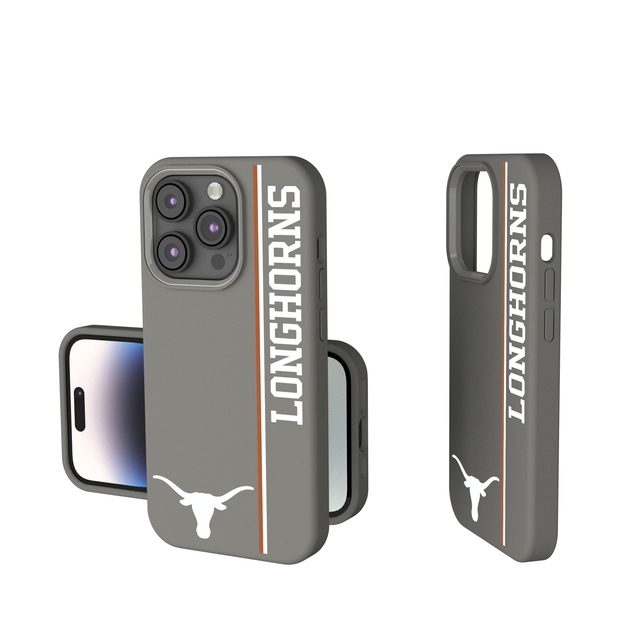University of Texas Longhorns Sidebar iPhone Soft Touch Phone Case for Apple iPhone