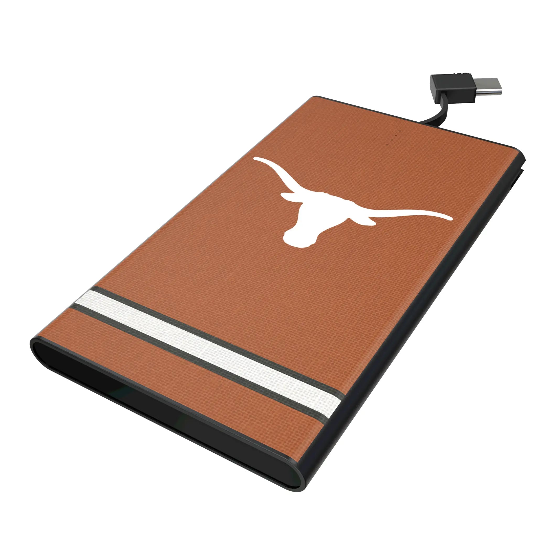 University of Texas Longhorns Stripe 5000mAh Flat Power Bank