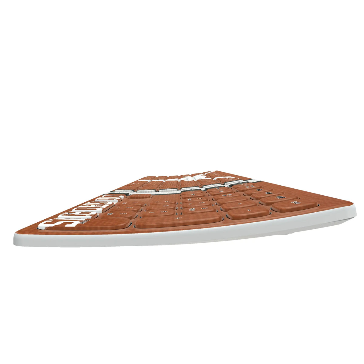 University of Texas Longhorns Stripe KKB605 Curved Wireless Keyboard