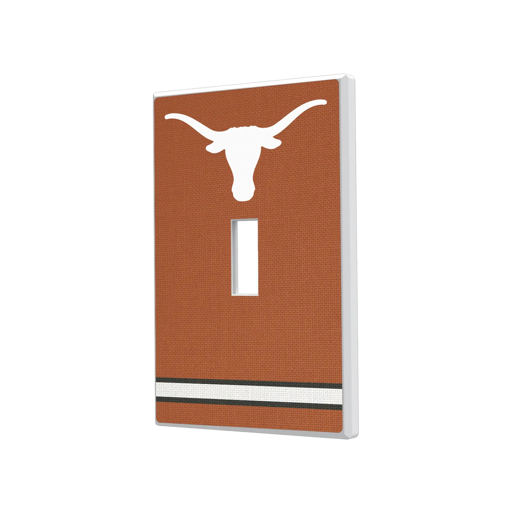 University of Texas Longhorns Stripe Hidden-Screw Light Switch Plate#Style_Single Toggle