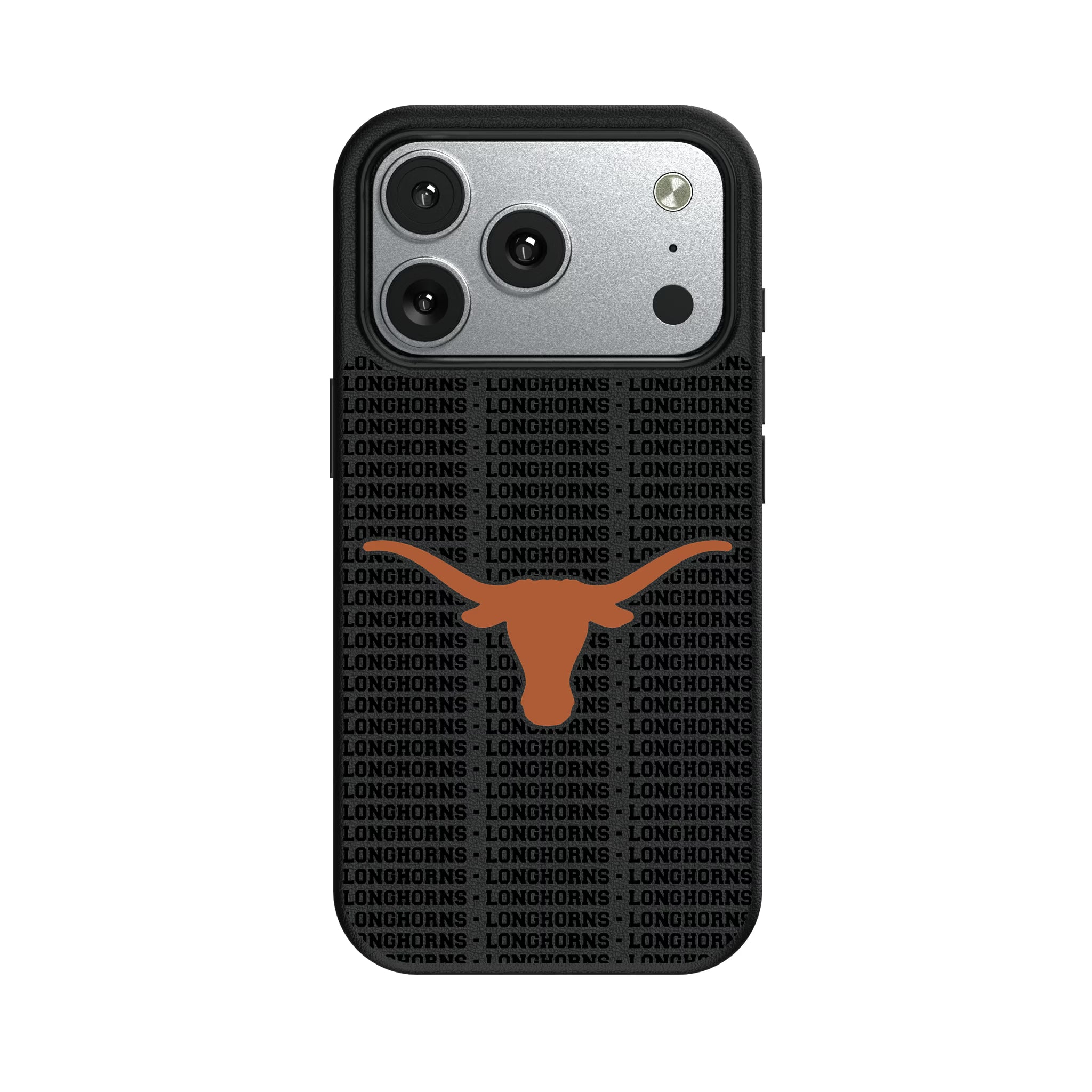 University of Texas Longhorns Text Backdrop iPhone MagSafe Compatible Phone Case for Apple iPhone#Device_iPhone 17 Pro