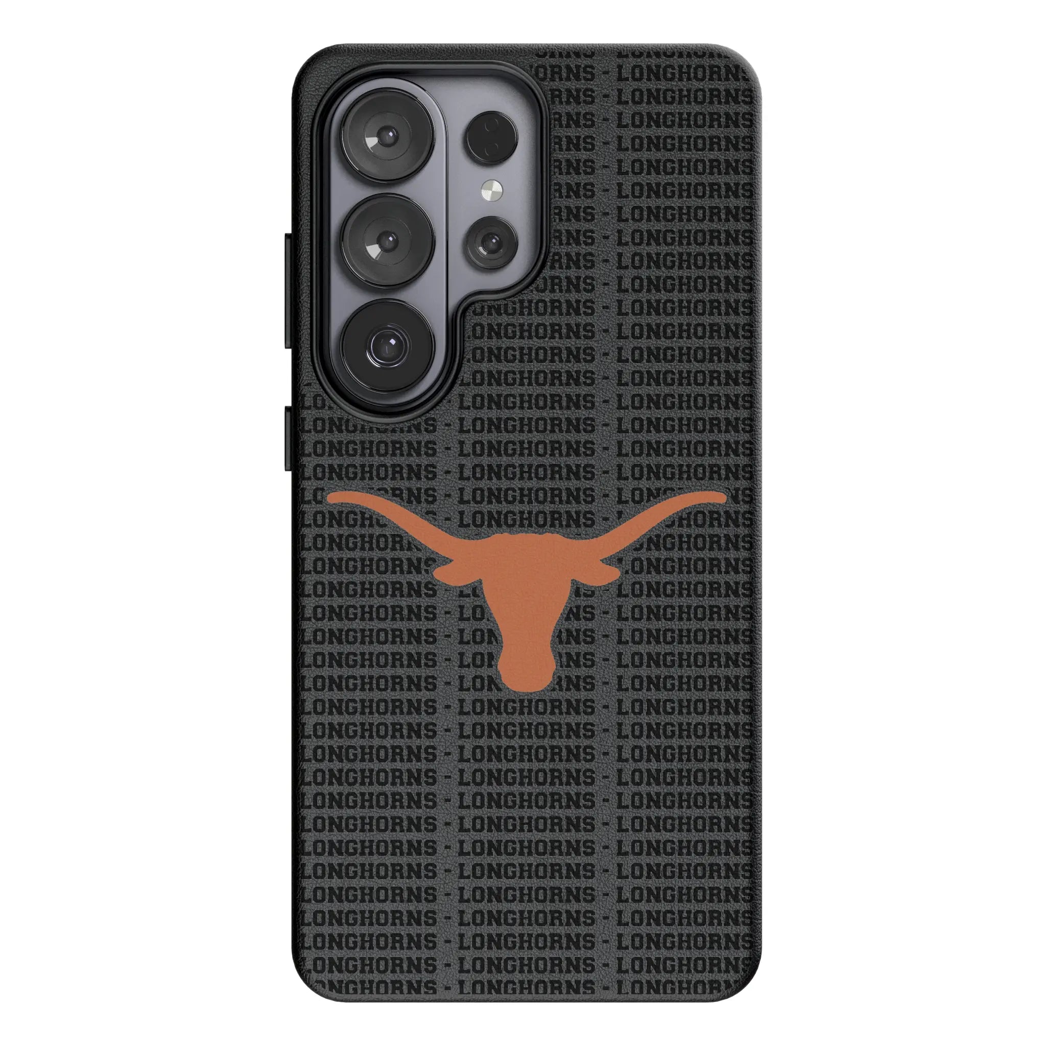 University of Texas Longhorns Text Backdrop Galaxy MagSafe Compatible Phone Case for Samsung Galaxy#Device_Galaxy S26 Ultra