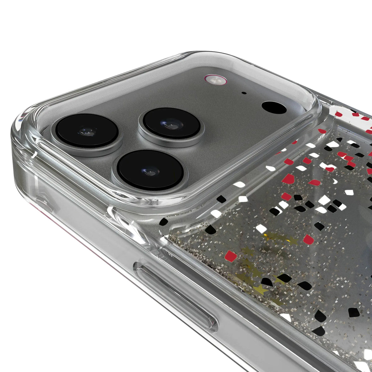 University of Utah Utes Confetti iPhone Glitter Phone Case for Apple iPhone - Detail#Device_iPhone 17 Pro Max