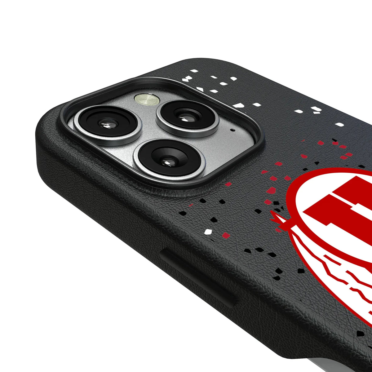 University of Utah Utes Confetti iPhone MagSafe Compatible Phone Case for Apple iPhone - Detail#Device_iPhone 16 Pro