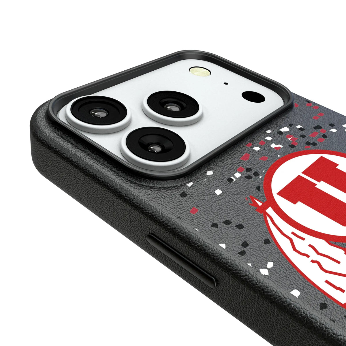 University of Utah Utes Confetti iPhone MagSafe Compatible Phone Case for Apple iPhone - Detail#Device_iPhone 18 Pro