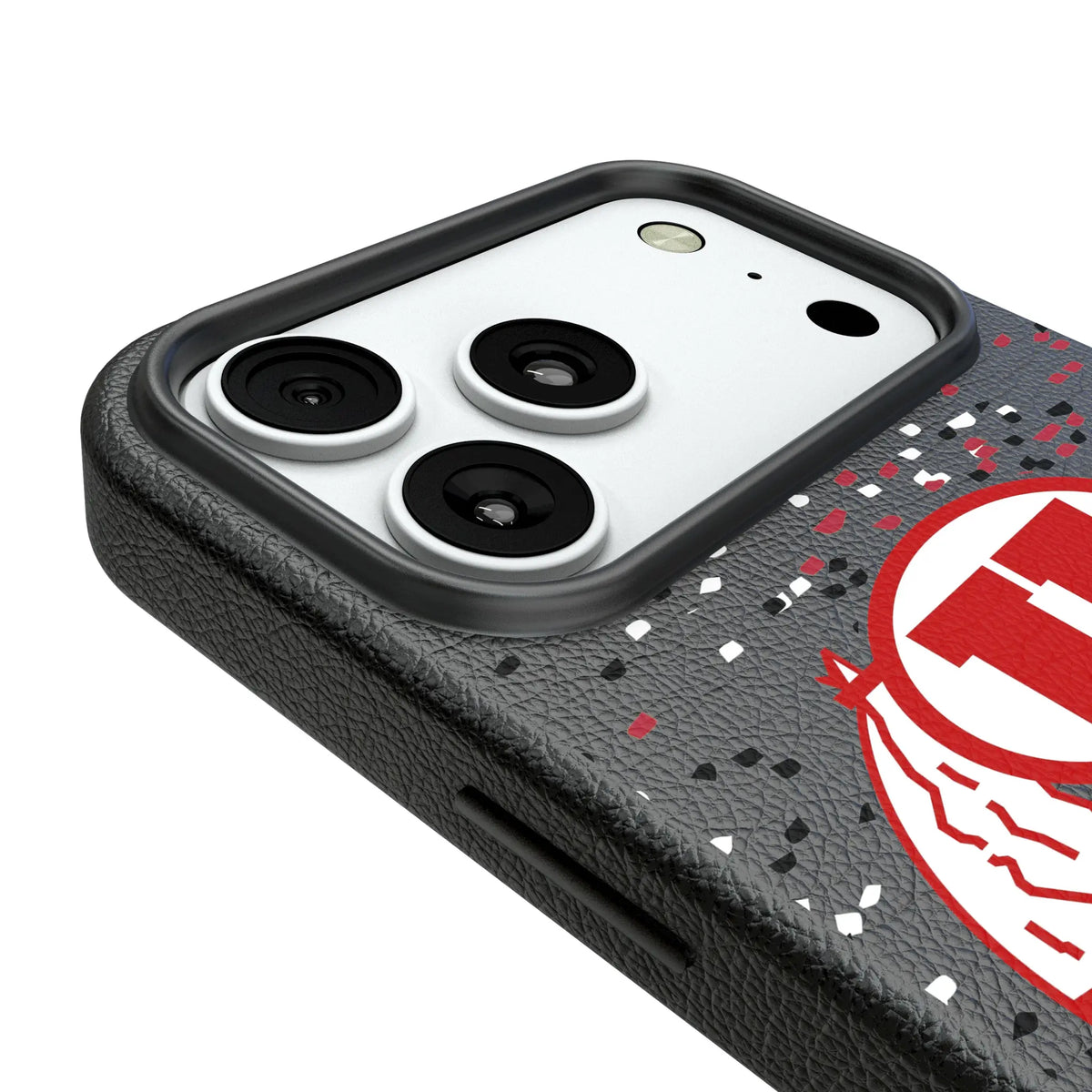 University of Utah Utes Confetti iPhone MagSafe Compatible Phone Case for Apple iPhone - Detail#Device_iPhone 18 Pro Max