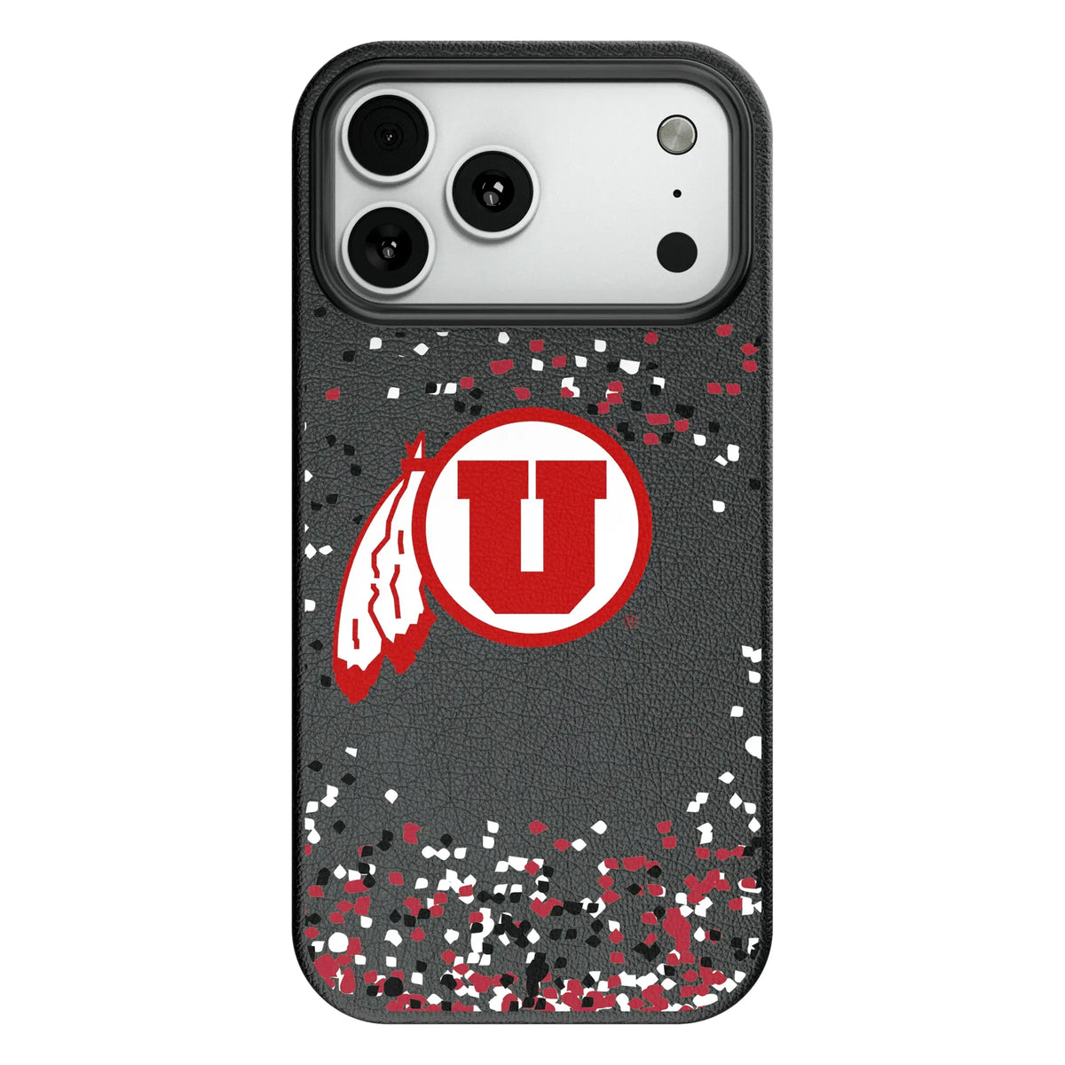 University of Utah Utes Confetti MagSafe Compatible Phone Case for Apple iPhone