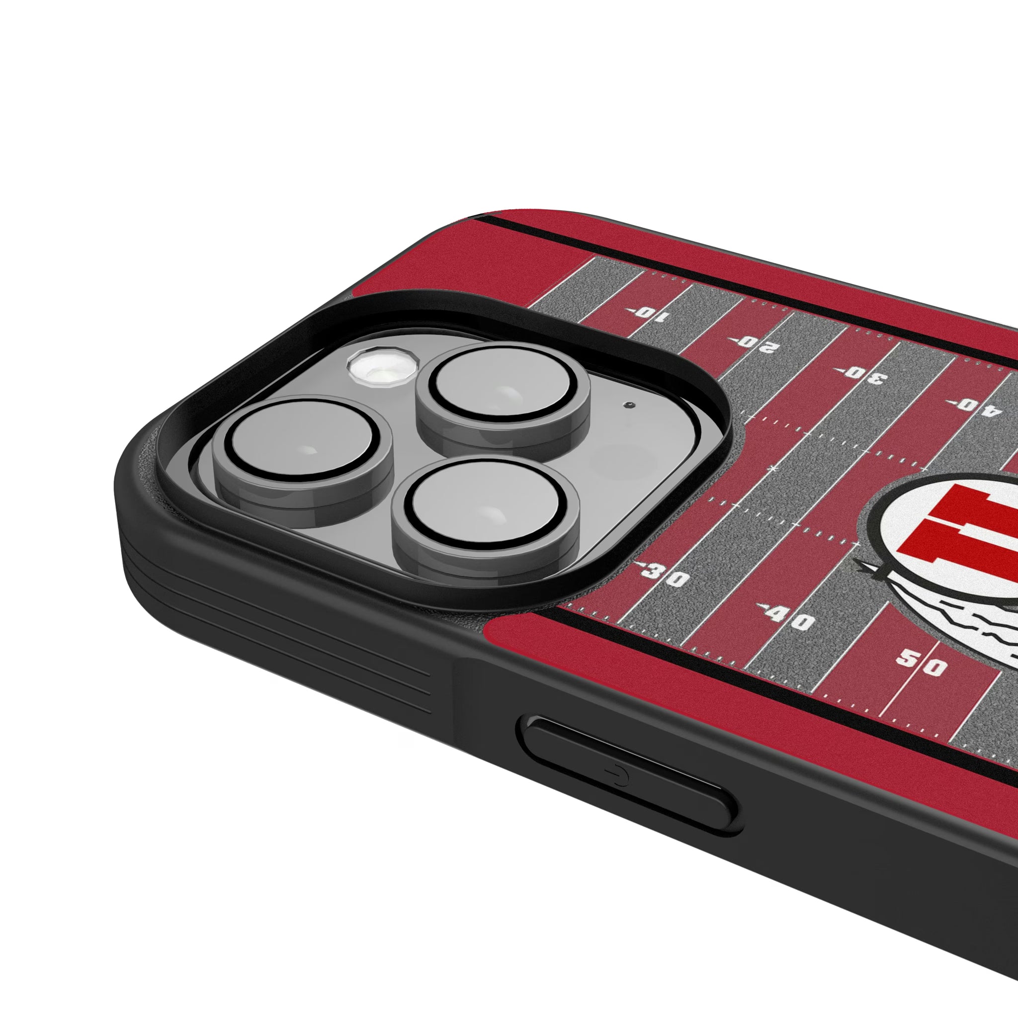 University of Utah Utes Field iPhone Bump Phone Case for Apple iPhone - Detail