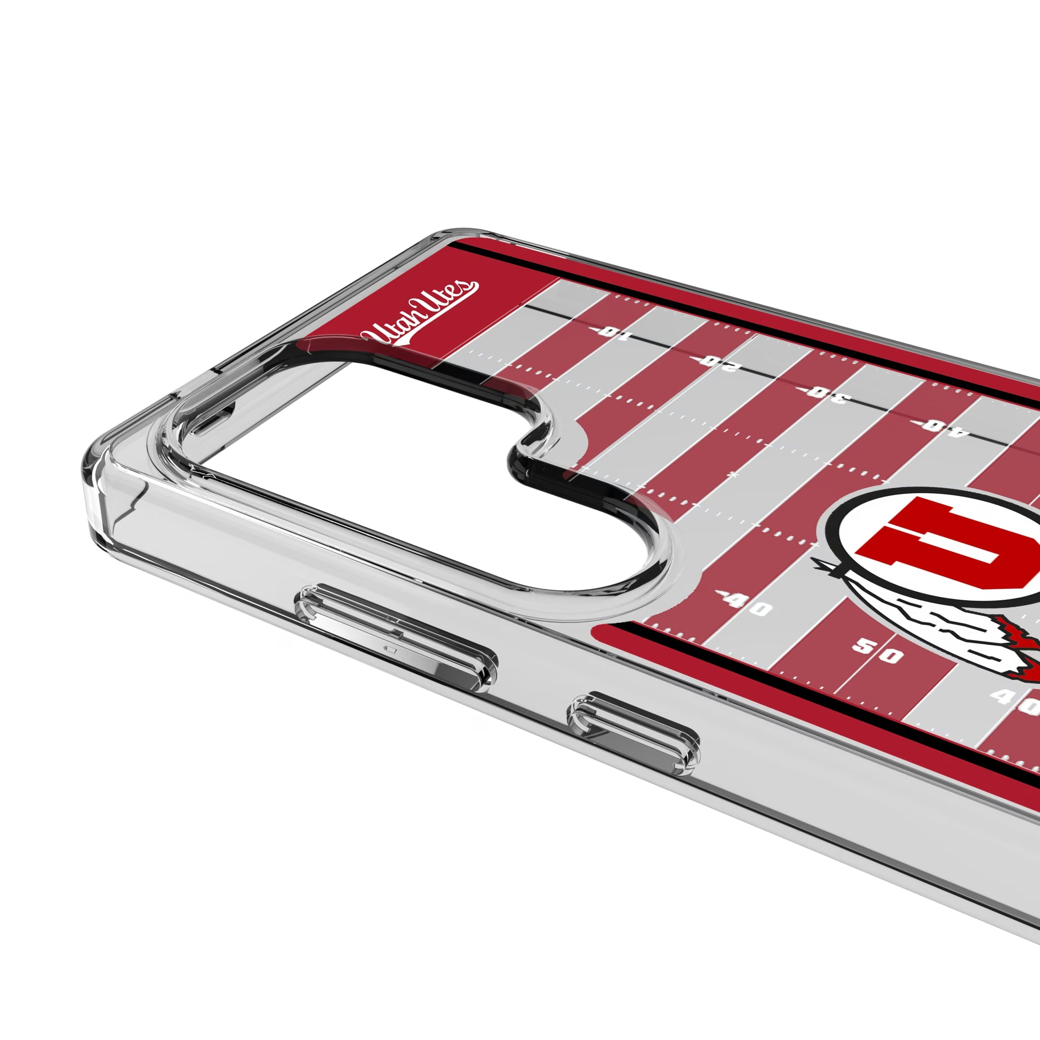 University of Utah Utes Field Galaxy Clear Phone Case for Samsung Galaxy - Detail