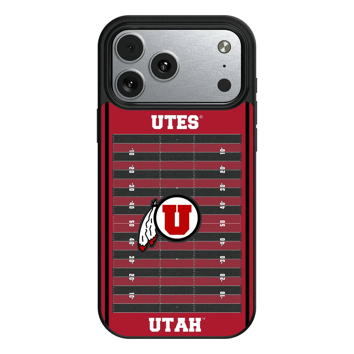 University of Utah Utes Field iPhone MagSafe Compatible Phone Case for Apple iPhone#Device_iPhone 17 Pro Max