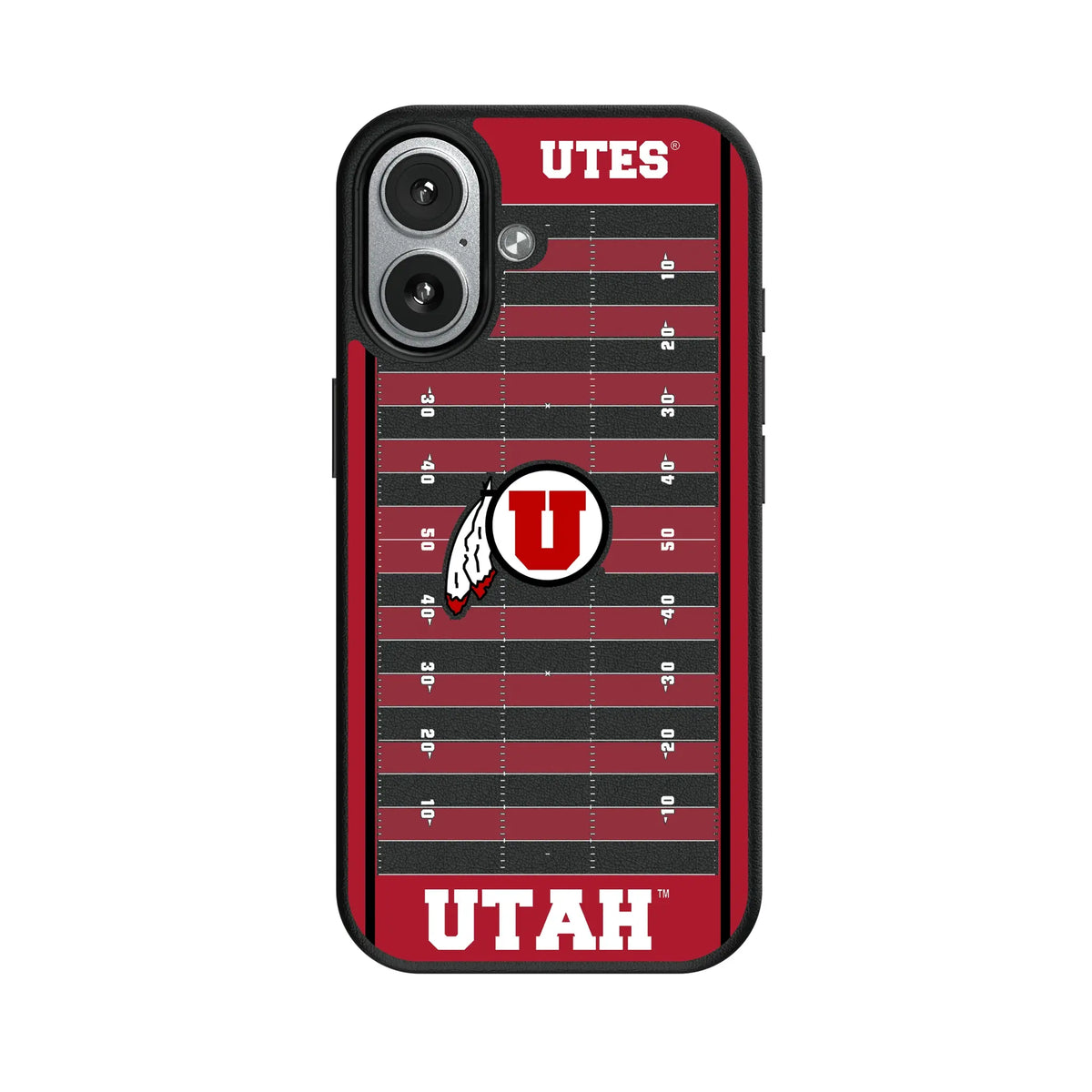 University of Utah Utes Field iPhone MagSafe Compatible Phone Case for Apple iPhone#Device_iPhone 17