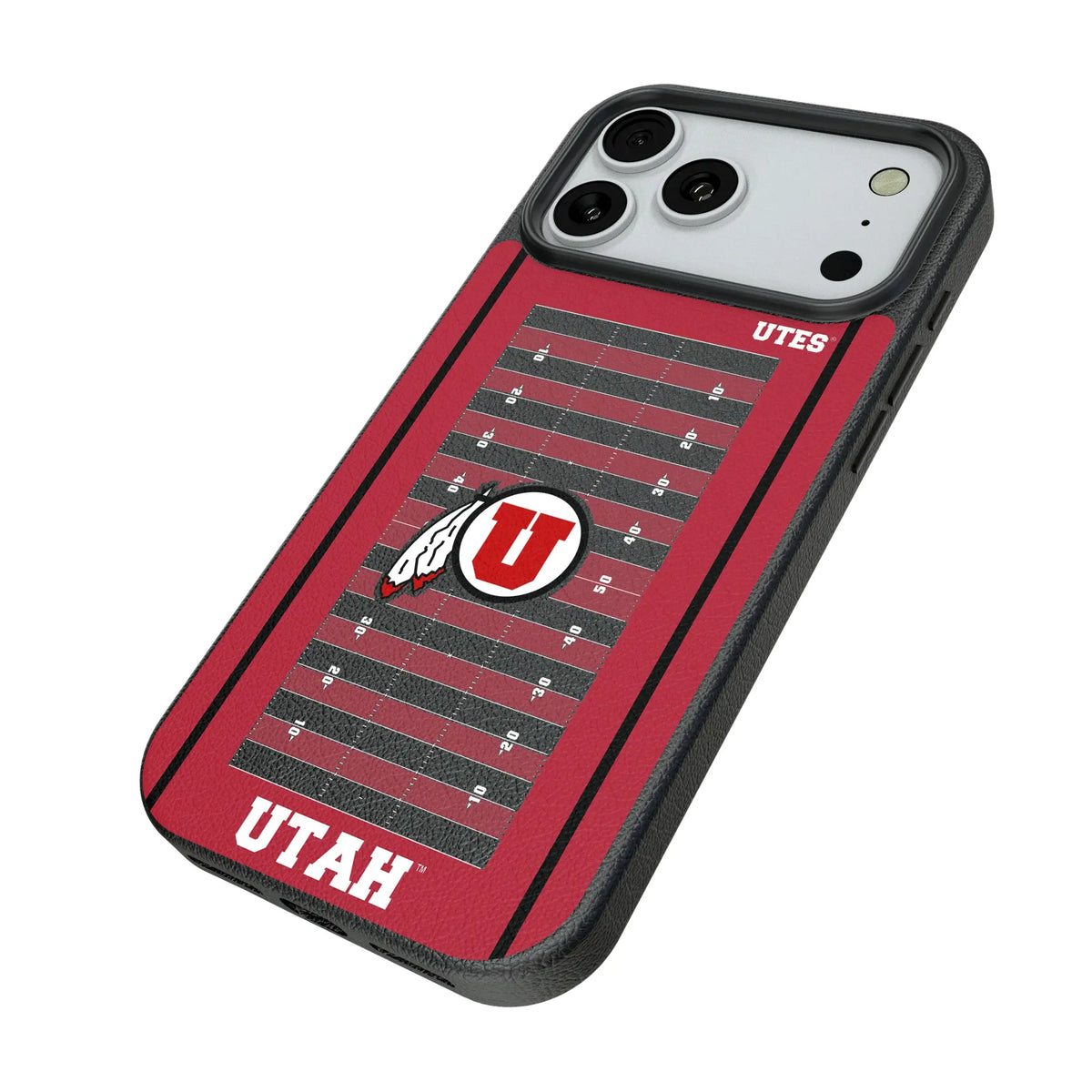 University of Utah Utes Field iPhone MagSafe Compatible Phone Case for Apple iPhone - Isometric View#Device_iPhone 18 Pro Max