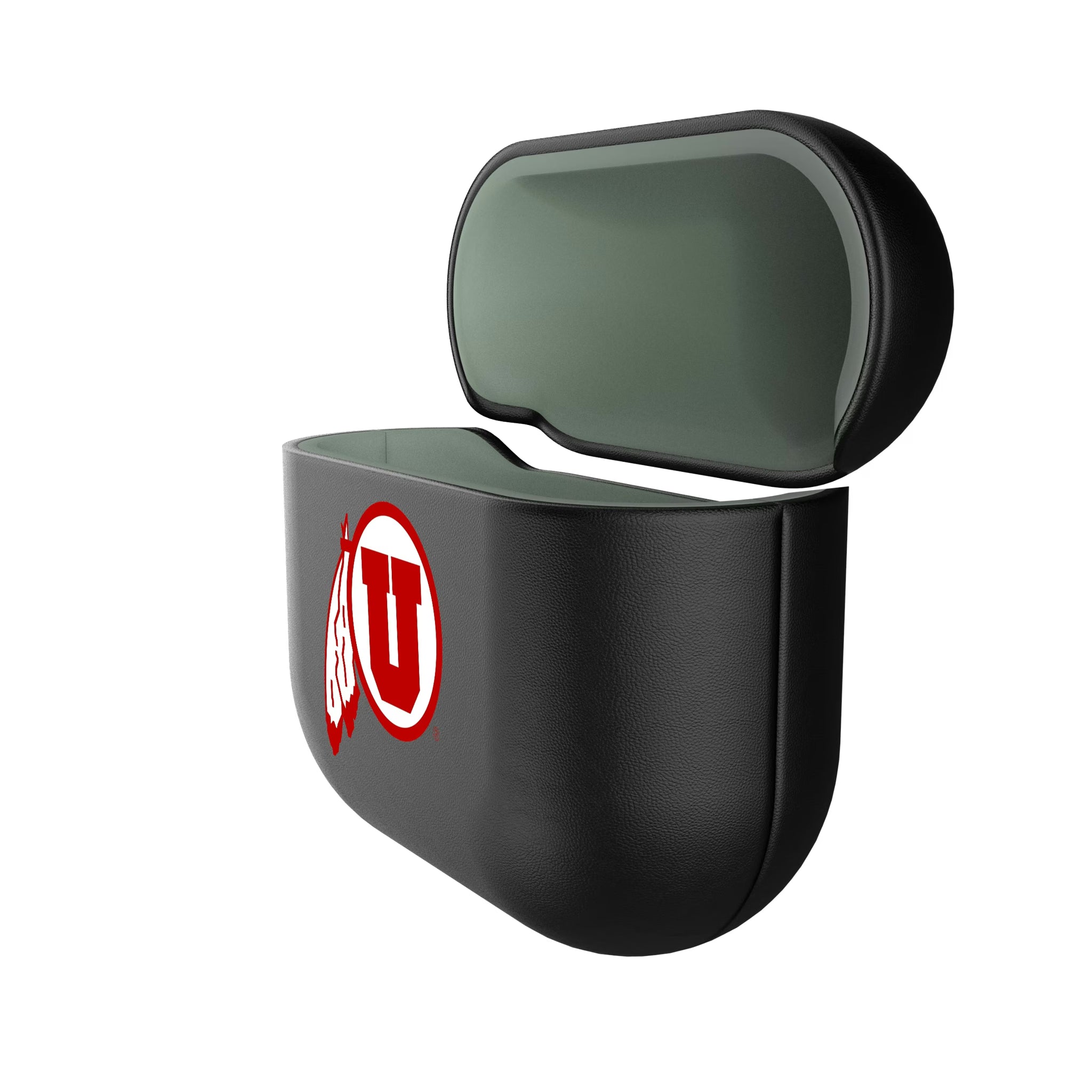 University of Utah Utes Insignia AirPods AirPod Case Cover - Isometric View#Device_AirPods 4