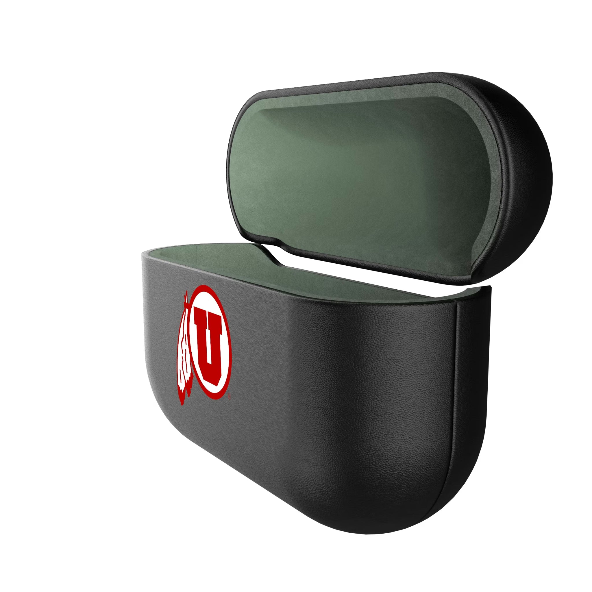 University of Utah Utes Insignia AirPods AirPod Case Cover - Isometric View#Device_AirPods Pro 1st Gen