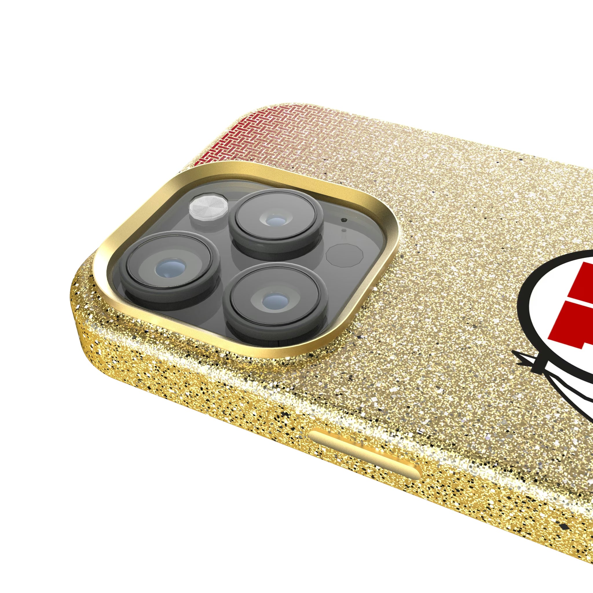 University of Utah Utes Linen iPhone Bling Phone Case for Apple iPhone - Detail