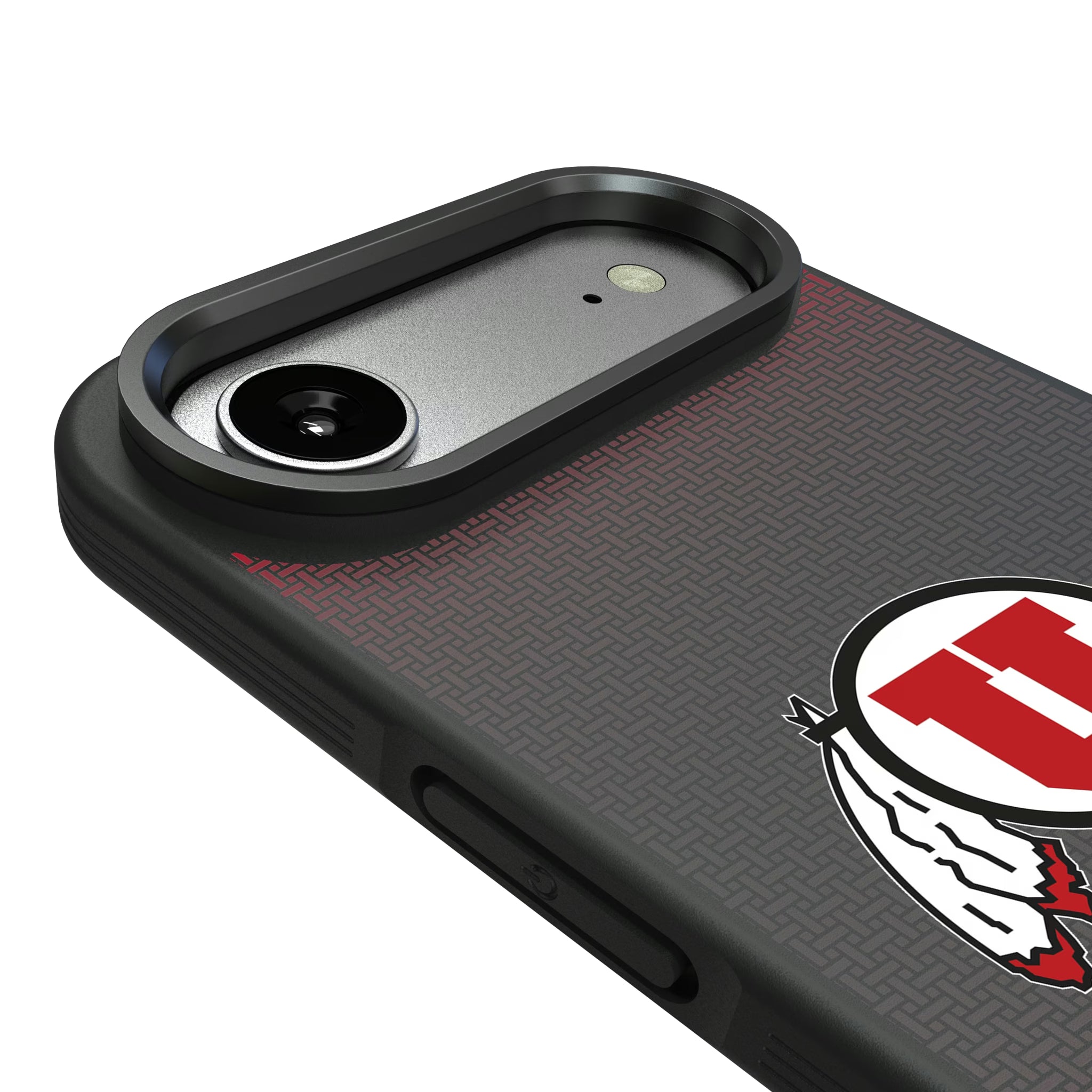 University of Utah Utes Linen iPhone Bump Phone Case for Apple iPhone - Detail#Device_iPhone Air