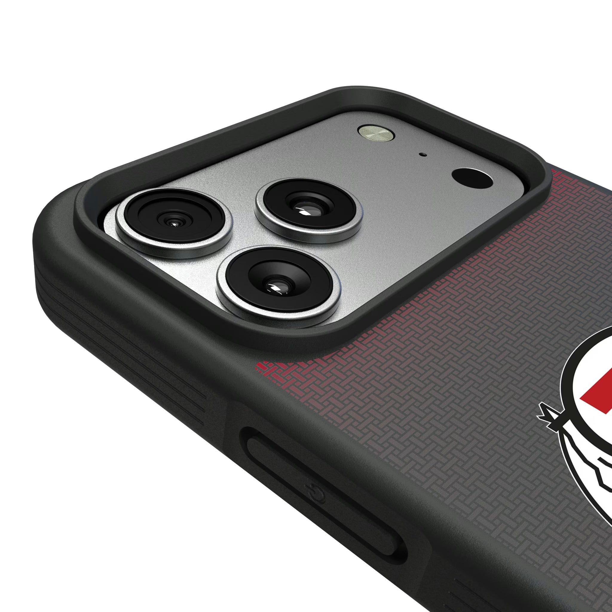 University of Utah Utes Linen iPhone Bump Phone Case for Apple iPhone - Detail#Device_iPhone 17 Pro Max