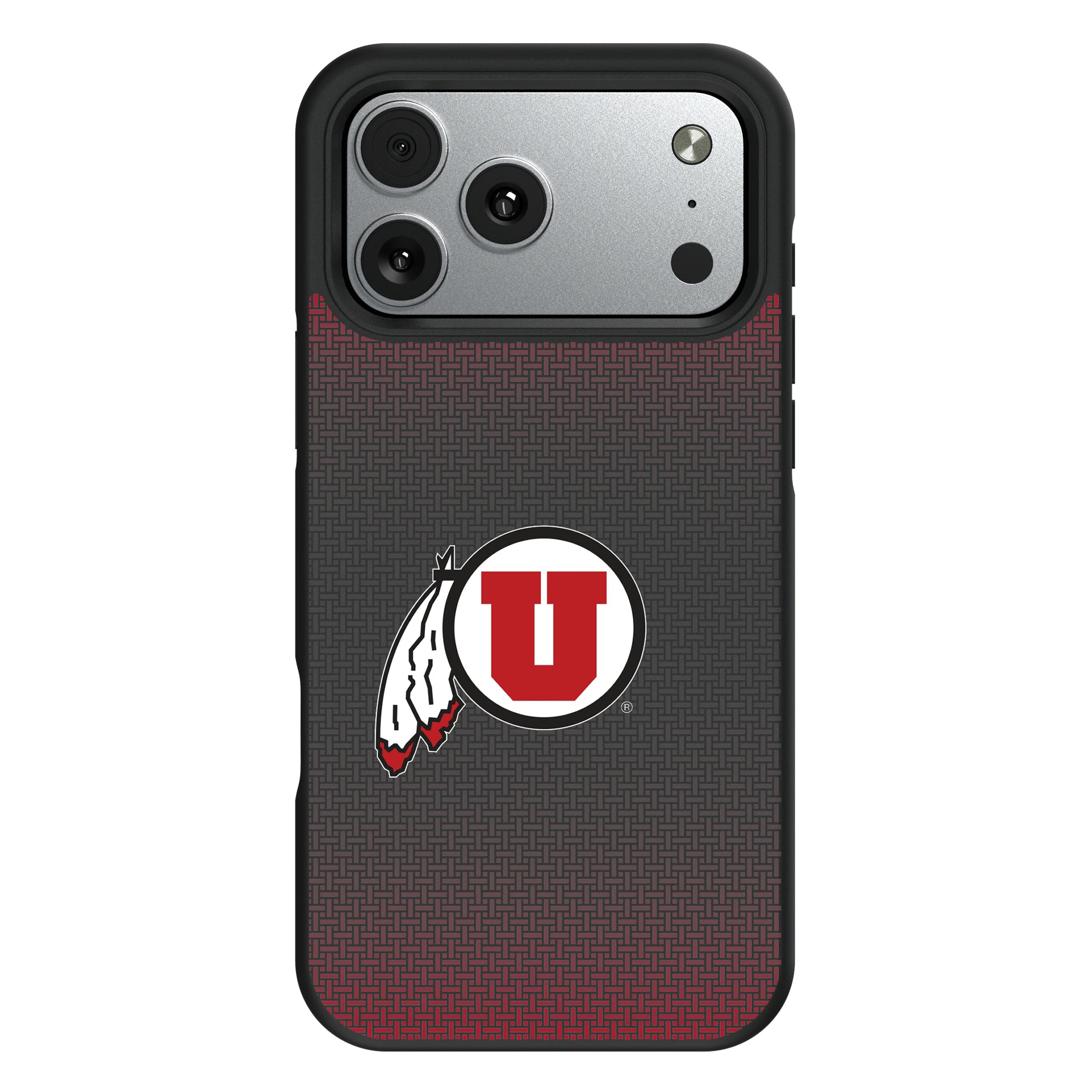 University of Utah Utes Linen iPhone Bump Phone Case for Apple iPhone#Device_iPhone 17 Pro Max