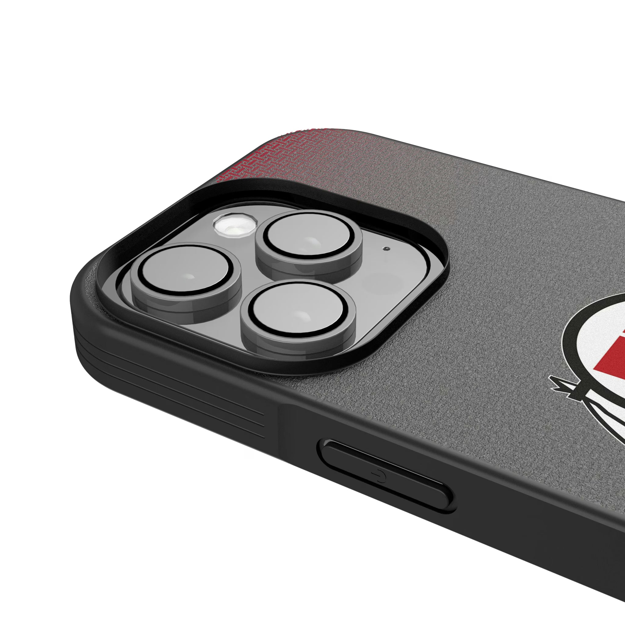 University of Utah Utes Linen iPhone Bump Phone Case for Apple iPhone - Detail