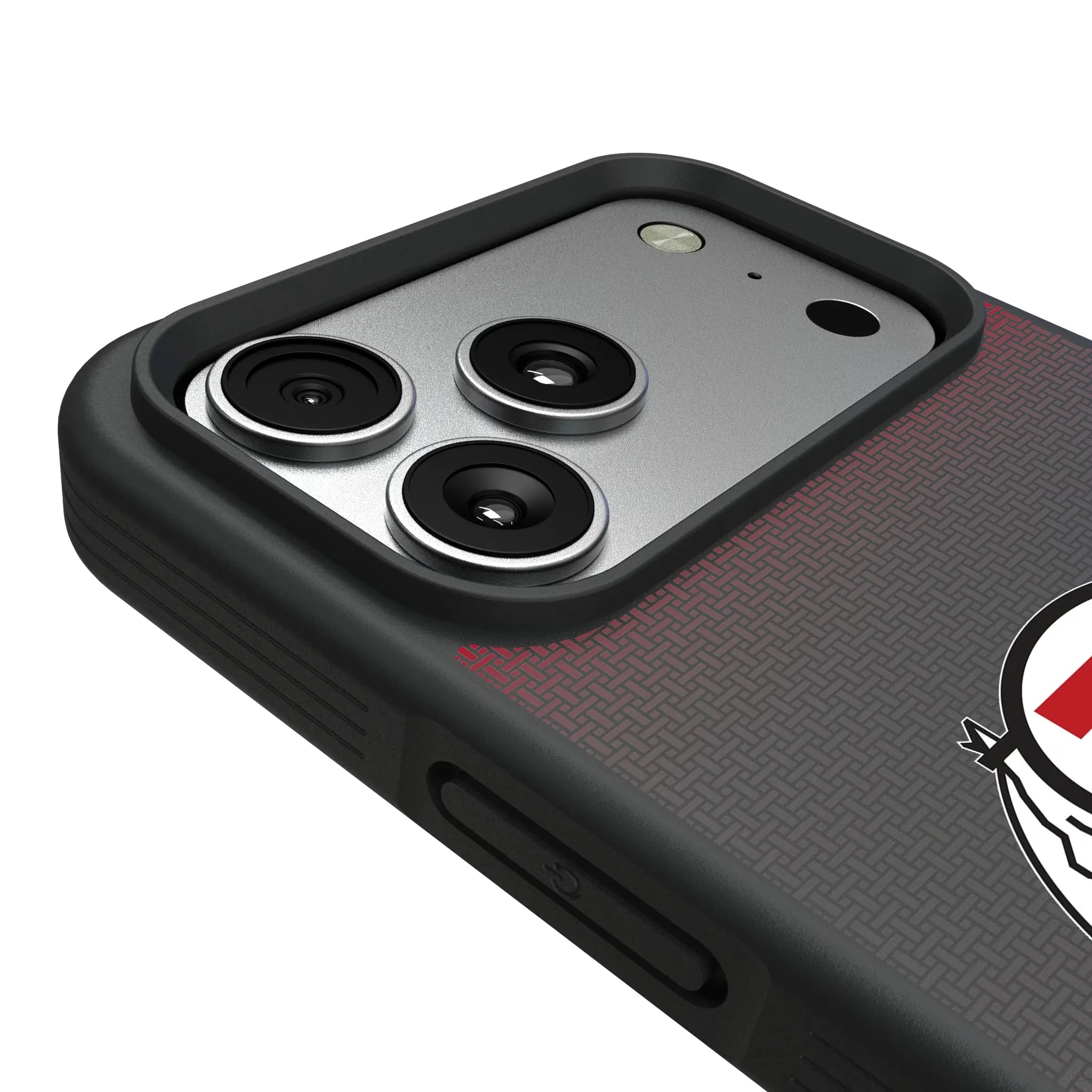 University of Utah Utes Linen iPhone Bump Phone Case for Apple iPhone - Detail#Device_iPhone 17 Pro Max