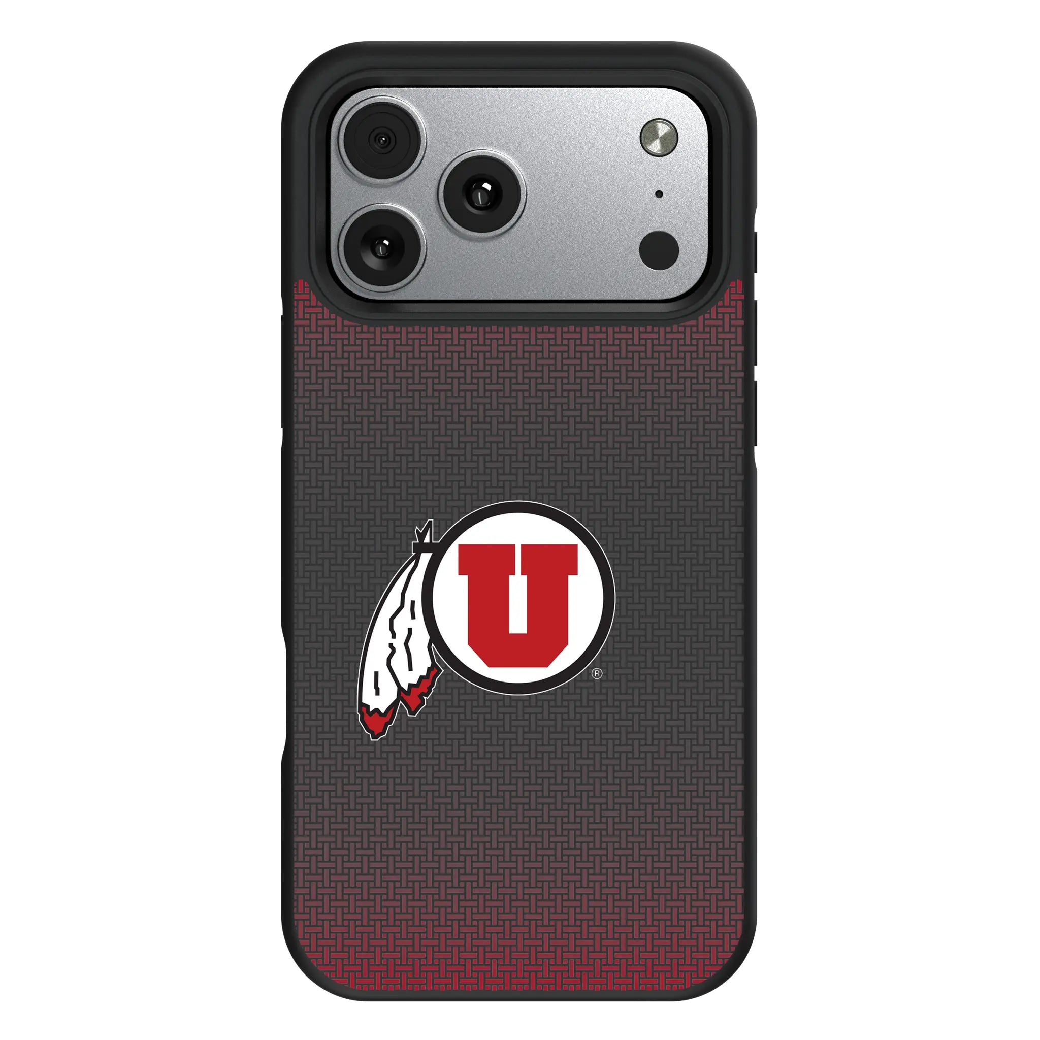 University of Utah Utes Linen iPhone Bump Phone Case for Apple iPhone#Device_iPhone 17 Pro Max