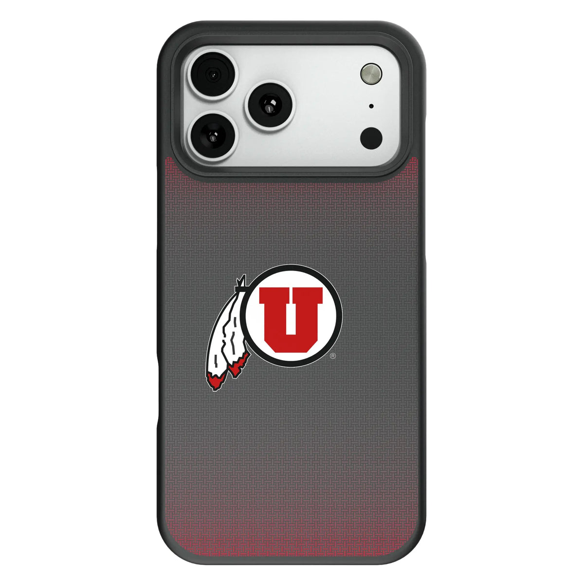 University of Utah Utes Linen Bump Phone Case for Apple iPhone