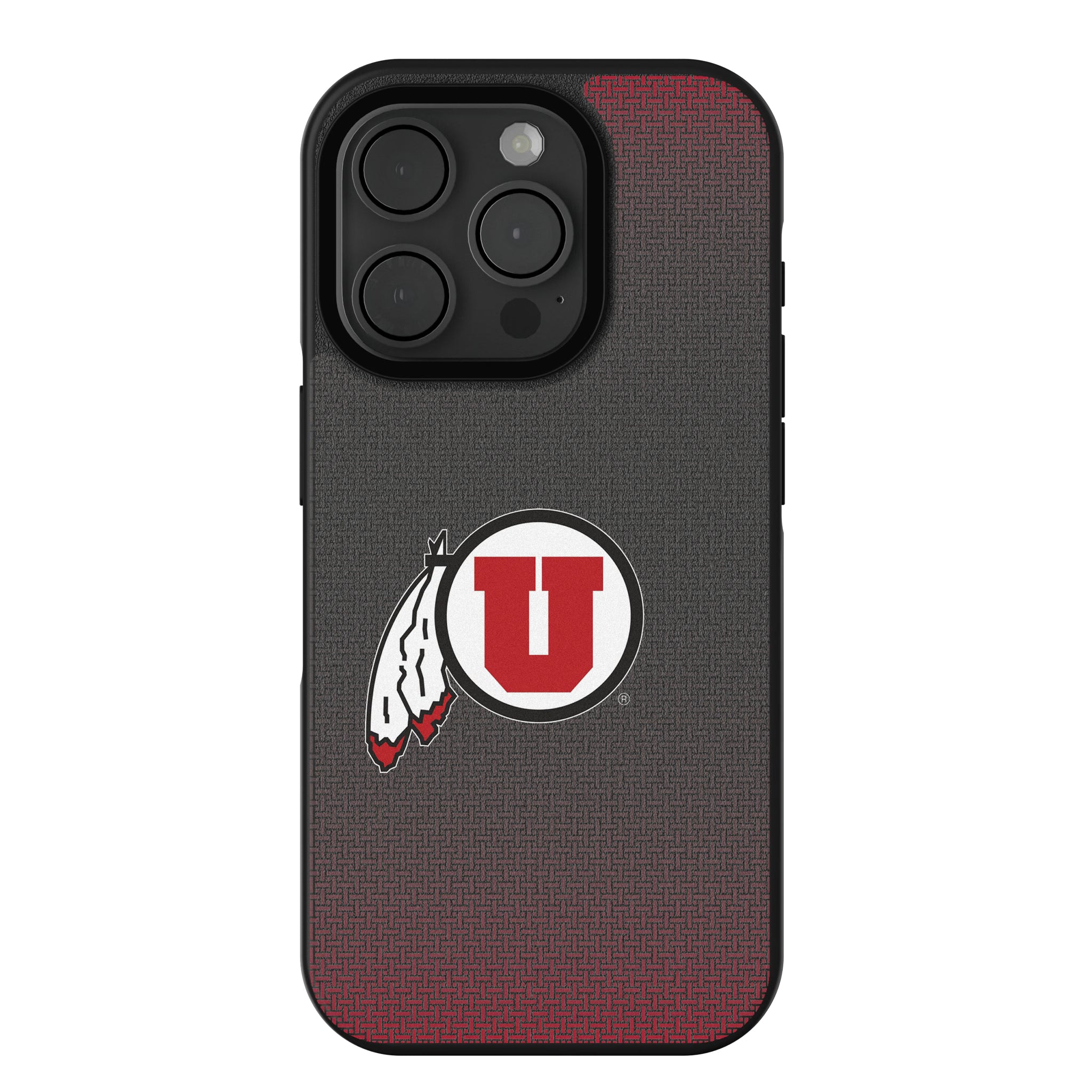 University of Utah Utes Linen iPhone Bump Phone Case for Apple iPhone