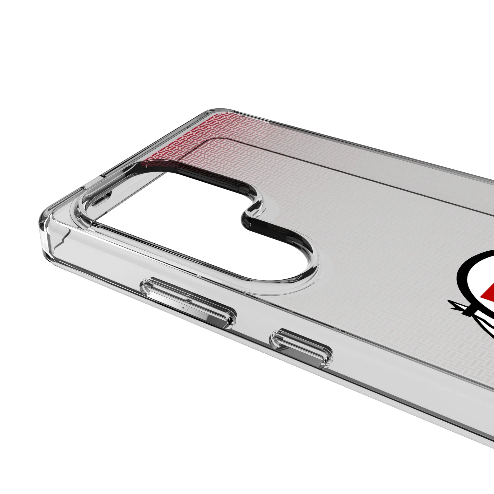 University of Utah Utes Linen Galaxy Clear Phone Case for Samsung Galaxy - Detail#Device_Galaxy S25 Ultra