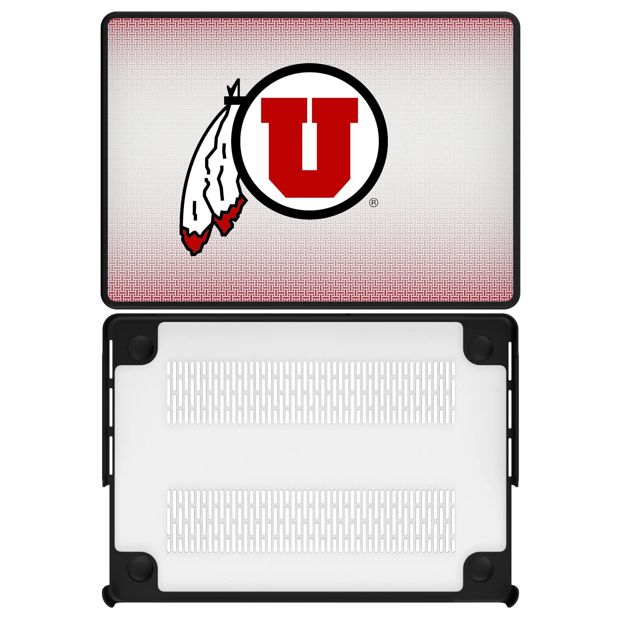 University of Utah Utes Linen MacBook Laptop Case for Apple MacBook