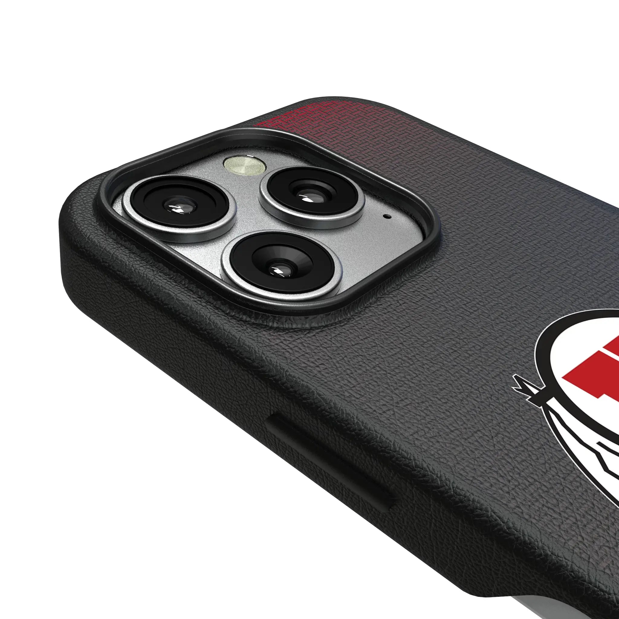 University of Utah Utes Linen iPhone MagSafe Compatible Phone Case for Apple iPhone - Detail