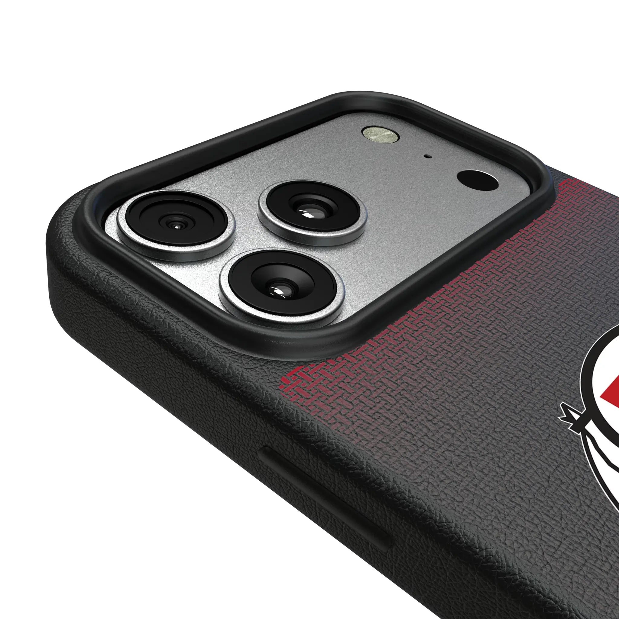 University of Utah Utes Linen iPhone MagSafe Compatible Phone Case for Apple iPhone - Detail#Device_iPhone 17 Pro Max