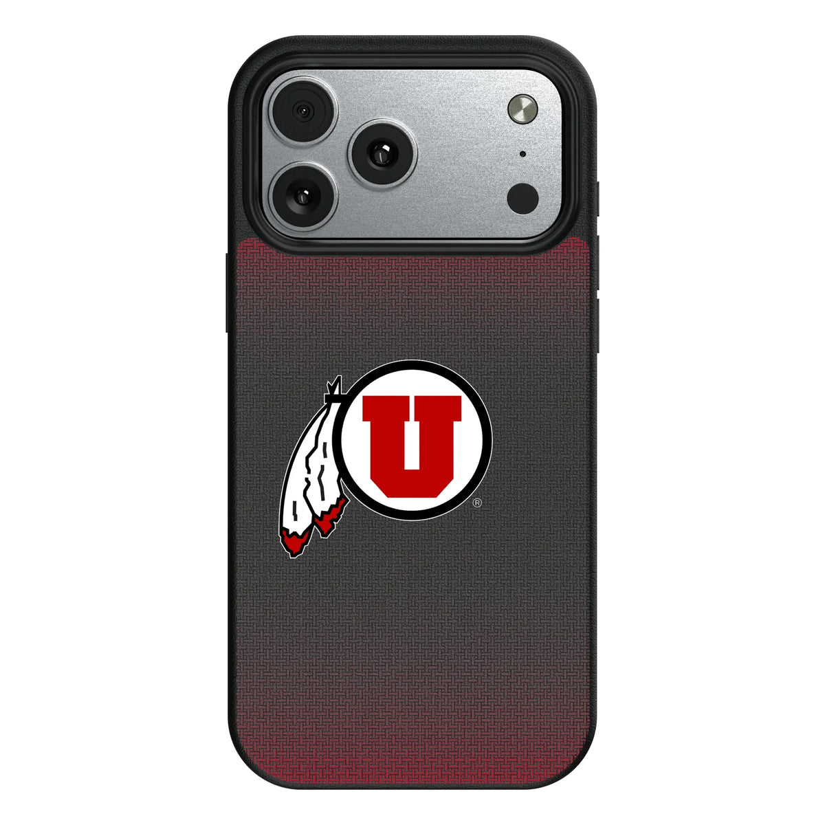 University of Utah Utes Linen MagSafe Compatible Phone Case for Apple iPhone