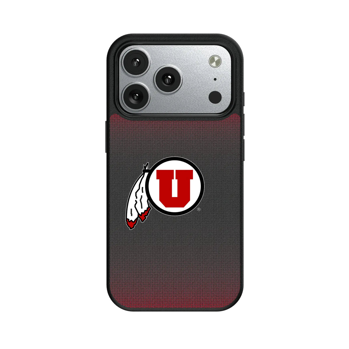 University of Utah Utes Linen MagSafe Compatible Phone Case for Apple iPhone
