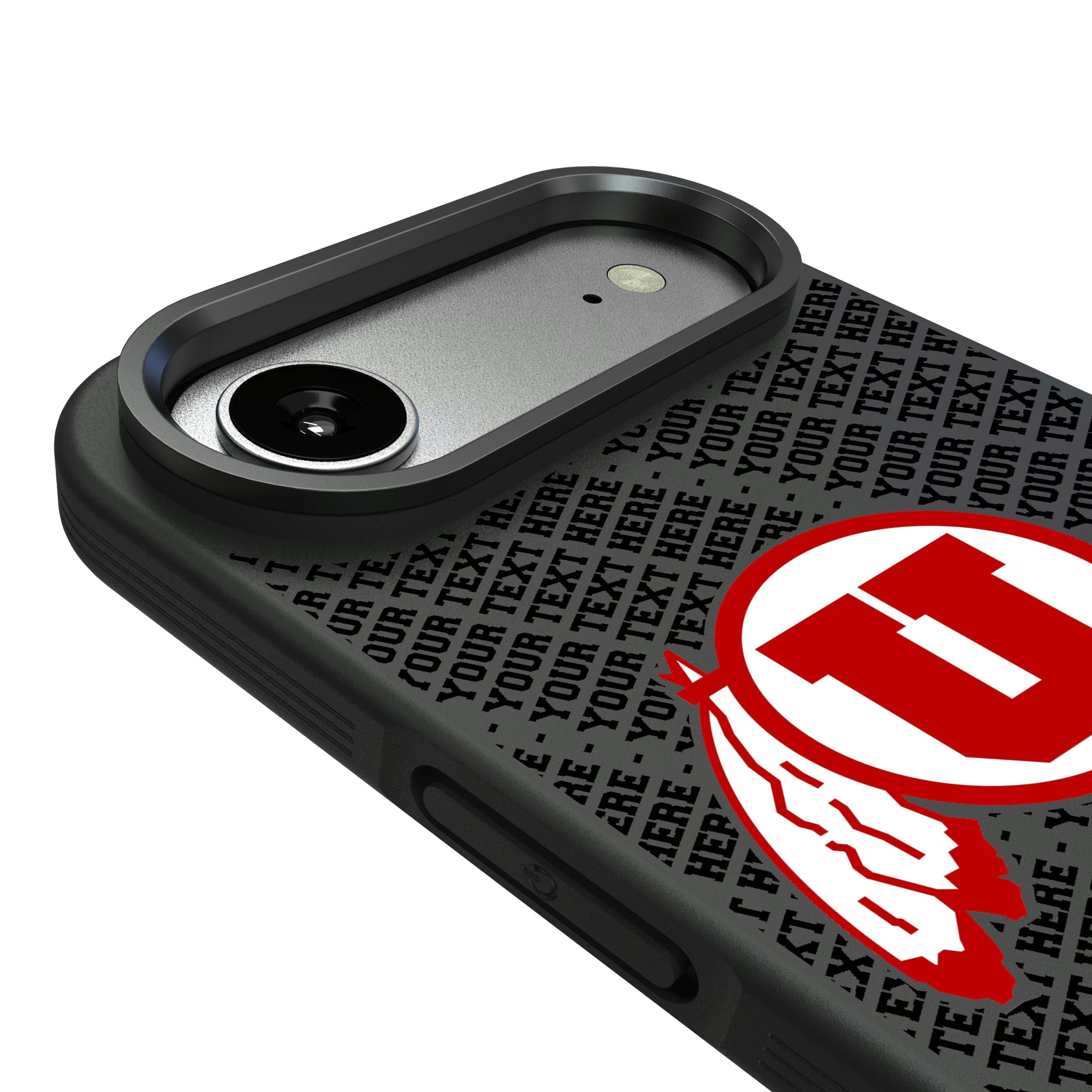 University of Utah Utes Personalized EndZone Plus iPhone Bump Phone Case for Apple iPhone - Detail#Device_iPhone Air