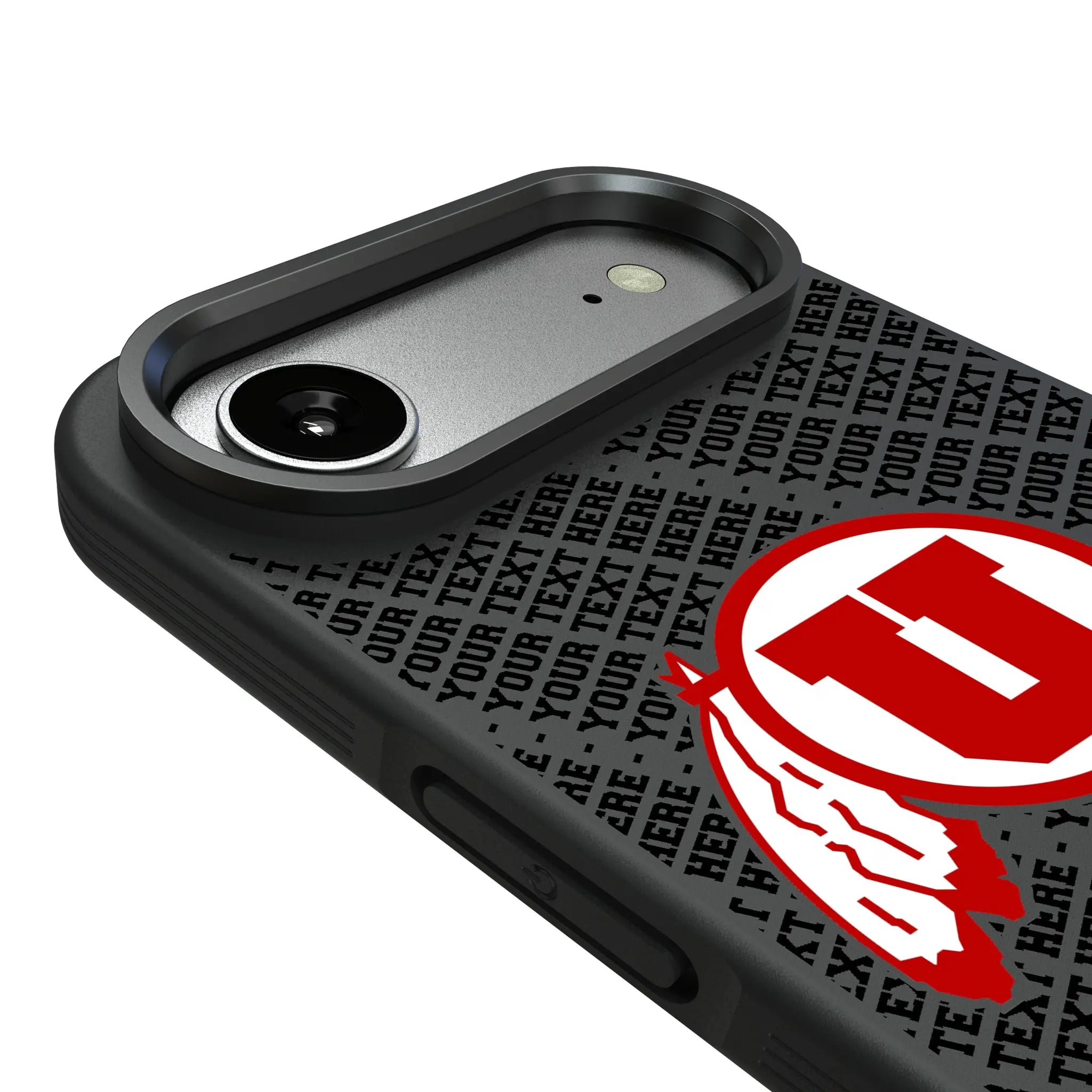 University of Utah Utes Personalized EndZone Plus iPhone Bump Phone Case for Apple iPhone - Detail#Device_iPhone Air